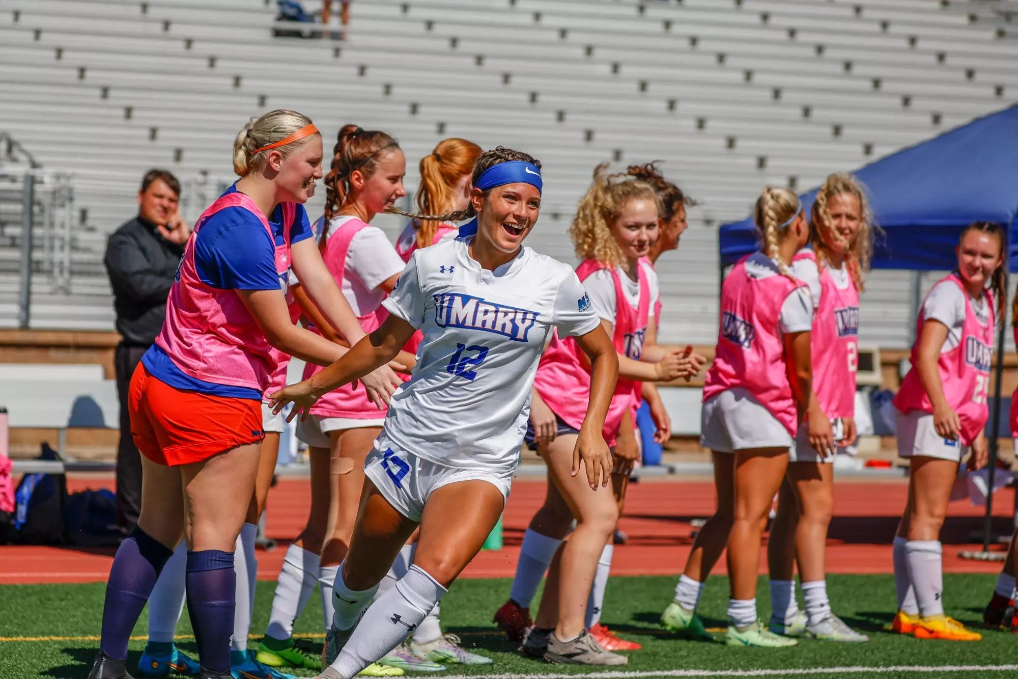 Kendra Park takes to the field