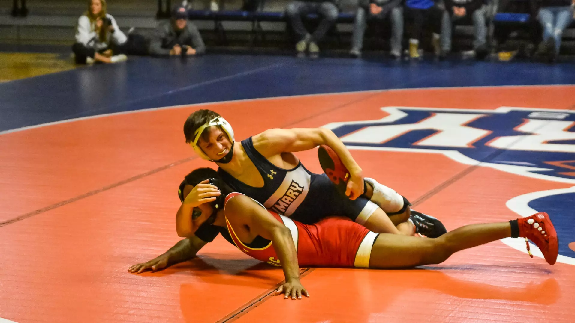 Reece Barnhardt controls his opponent