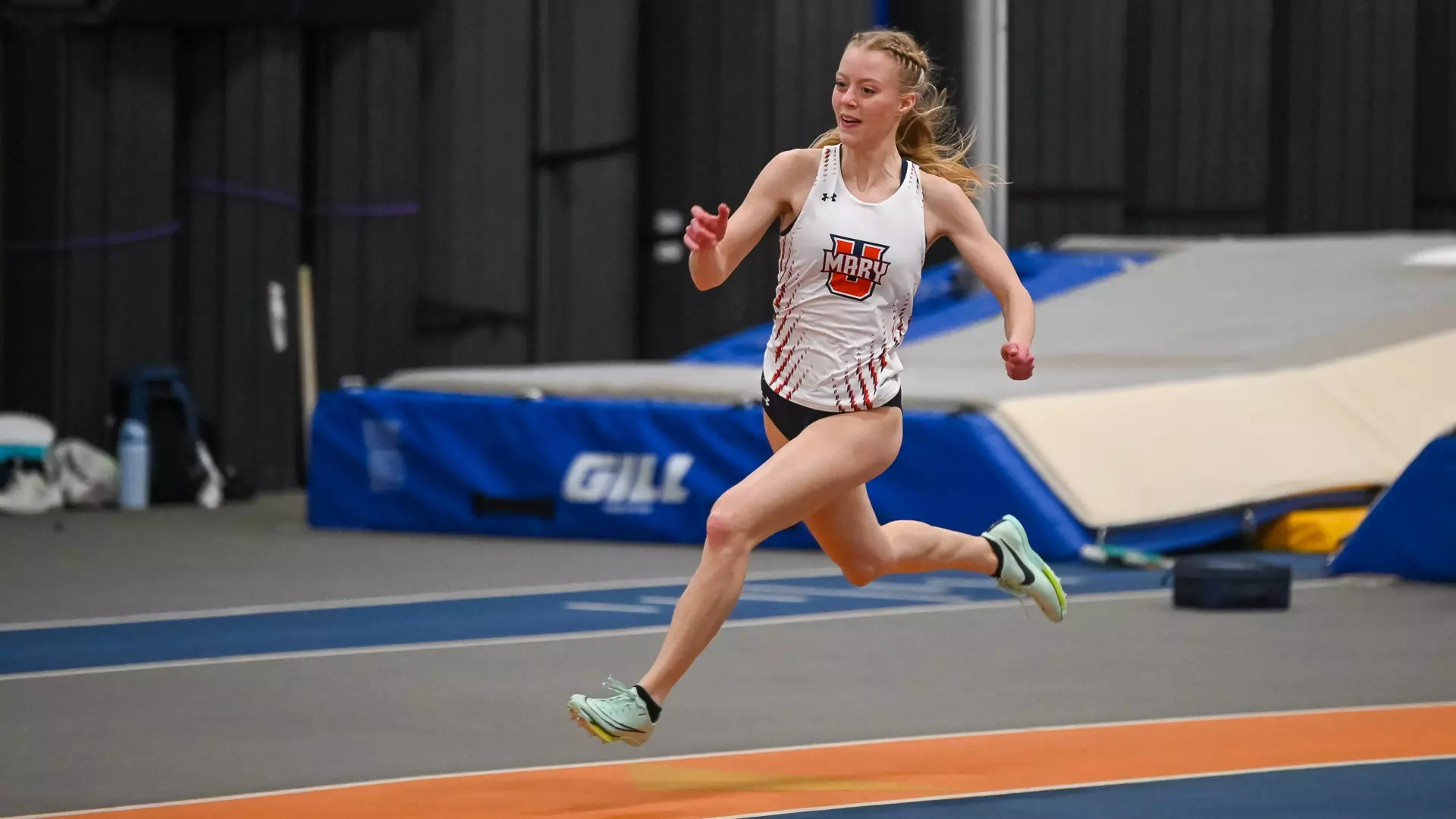 Morgan Hertz blazes around track