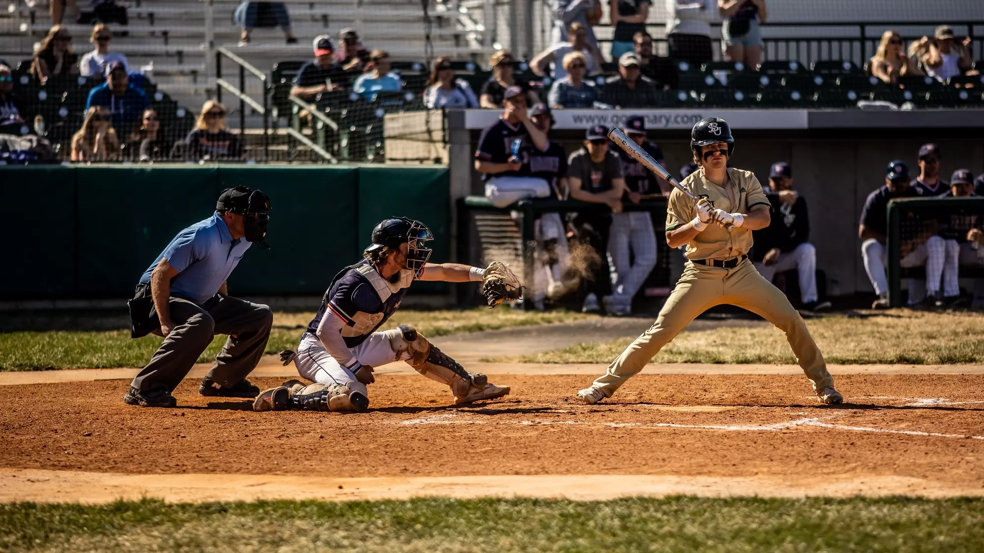  Batter takes a strike