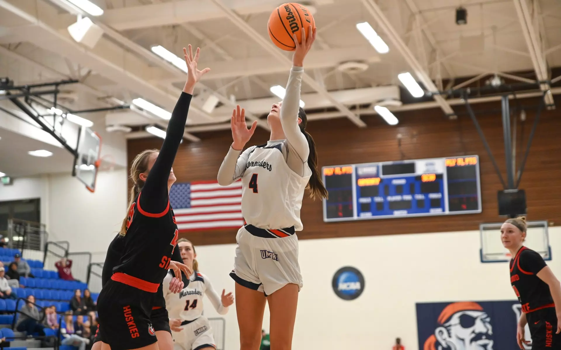 Lexie Schneider to the rim