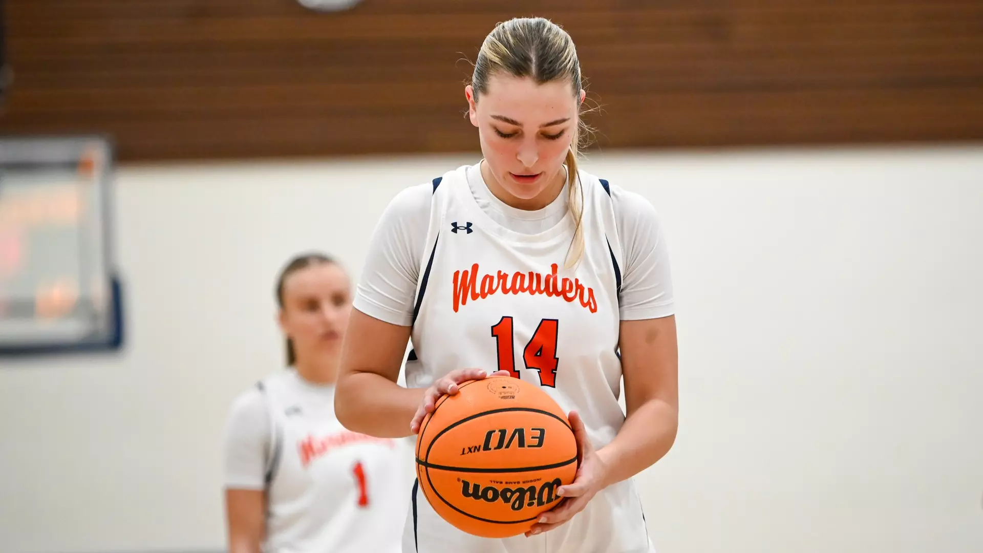Ryleigh Wacha at the free throw line
