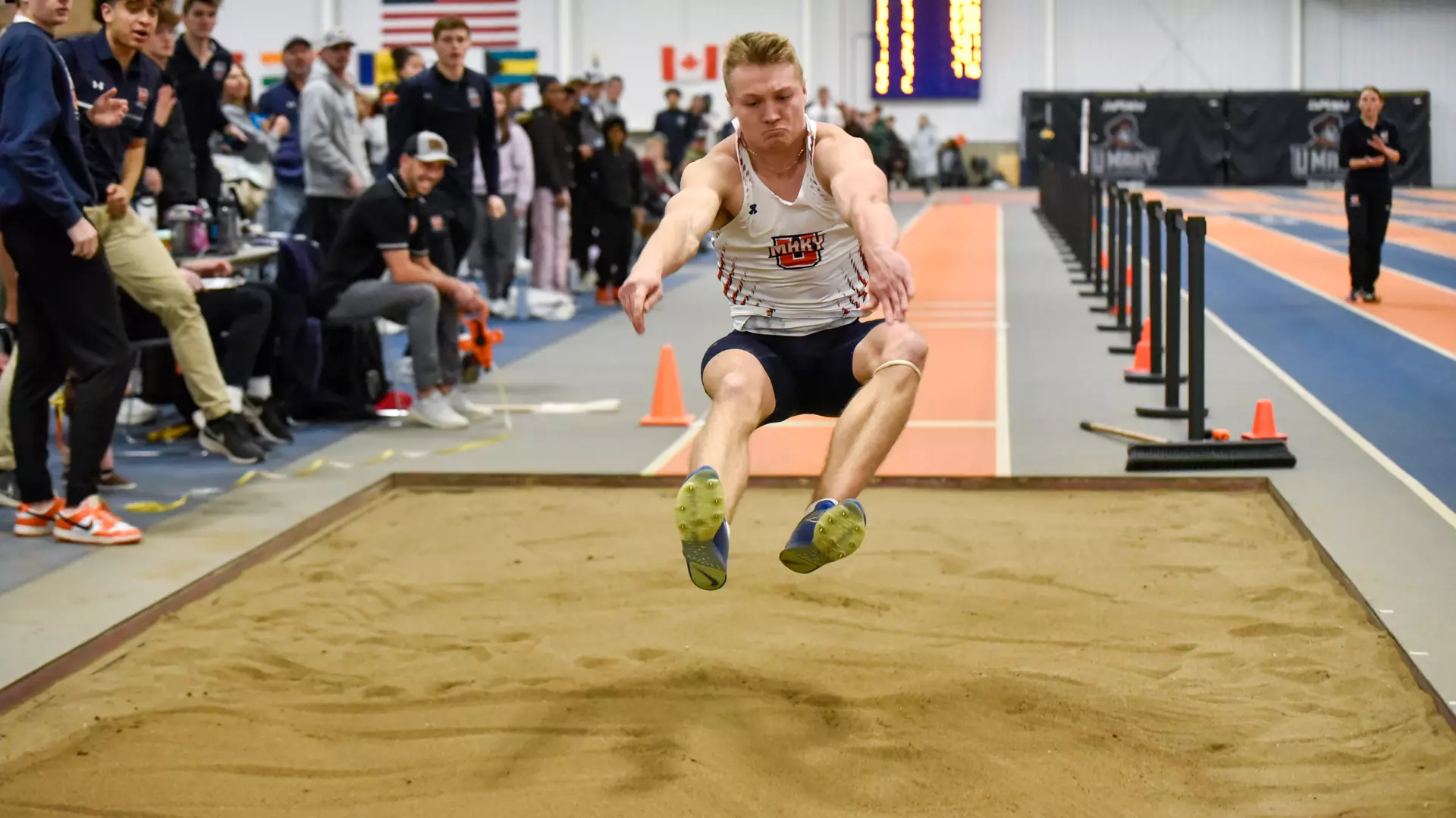 Logan Wentz at Marauders 2025 Indoor Opener