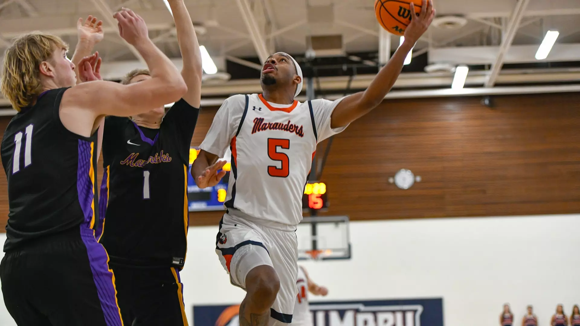 Kelton Coleman on the attack