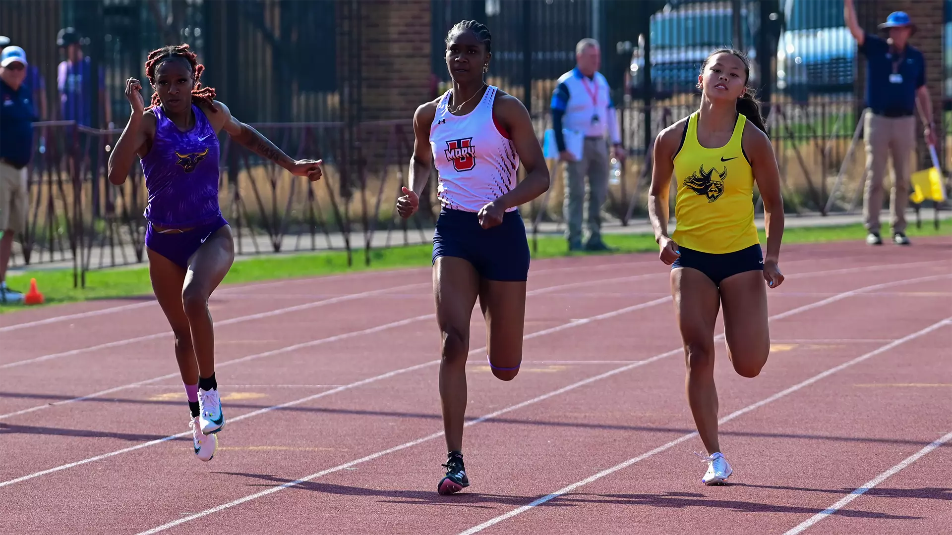 Kelescia Downes at NSIC Championships