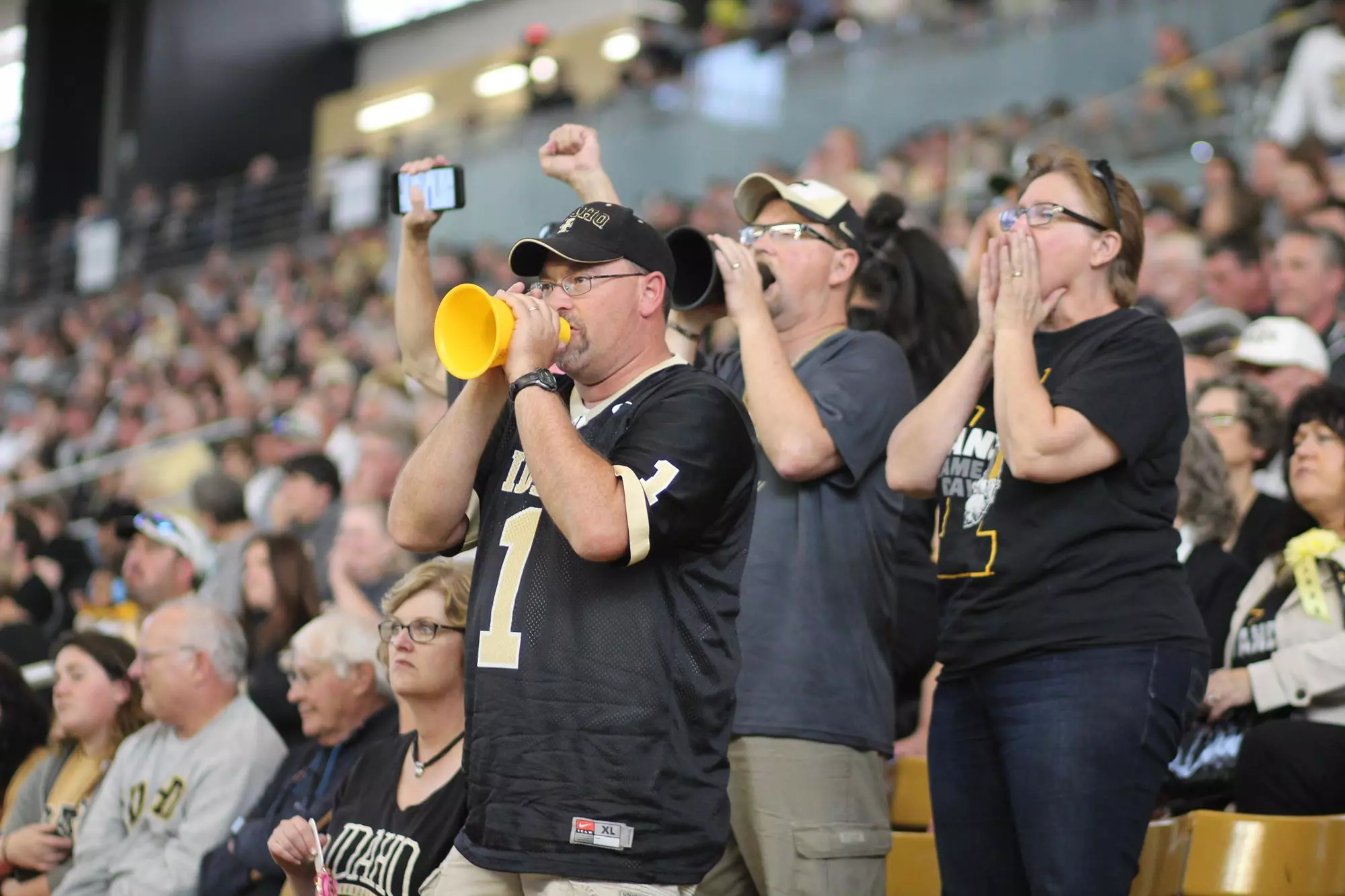 Idaho Football Fans Crowd