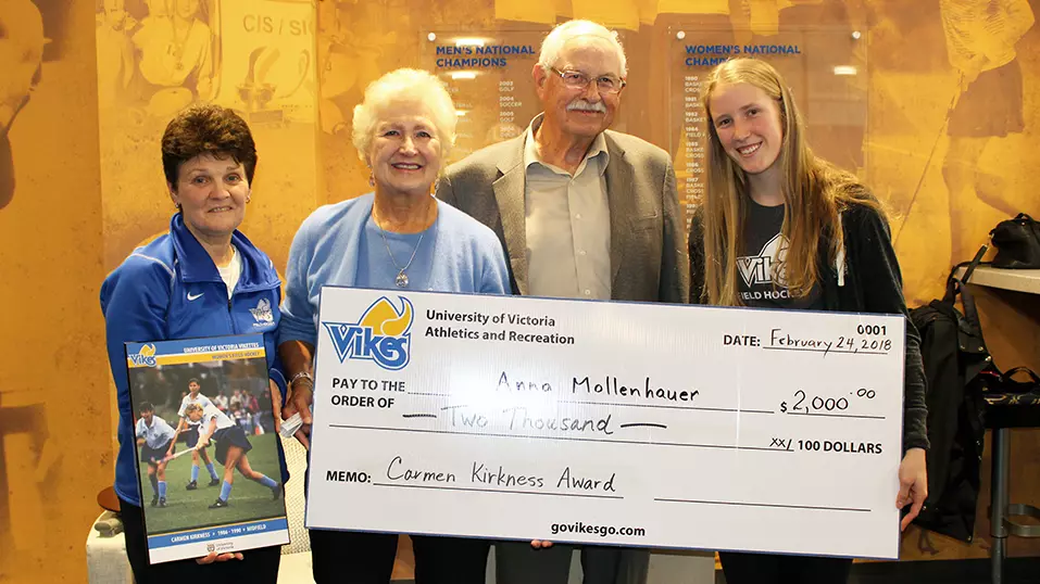 Carmen Kirkness Award - Anna Mollenhauer 2018