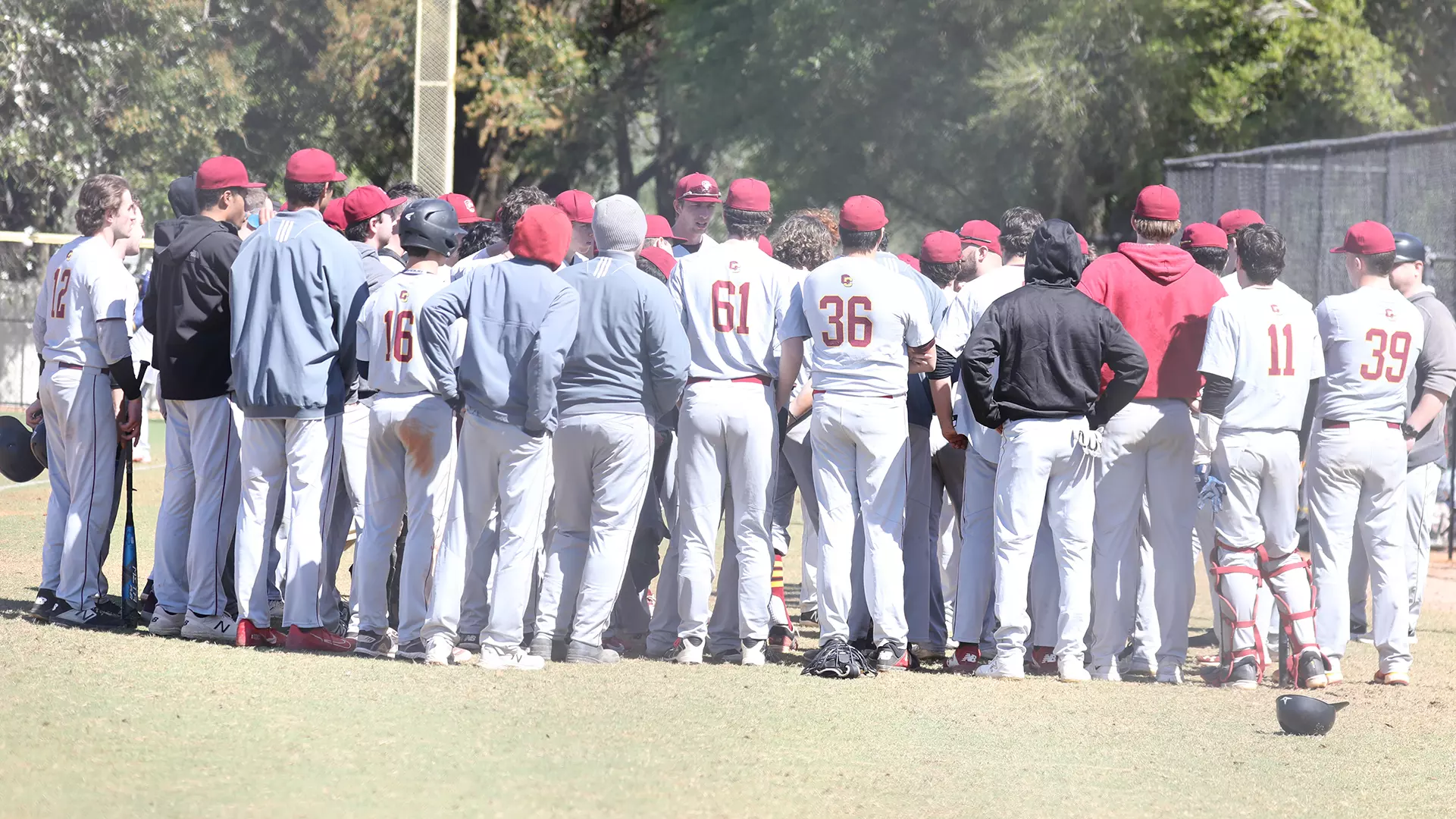 Baseball Team Huddle 2022