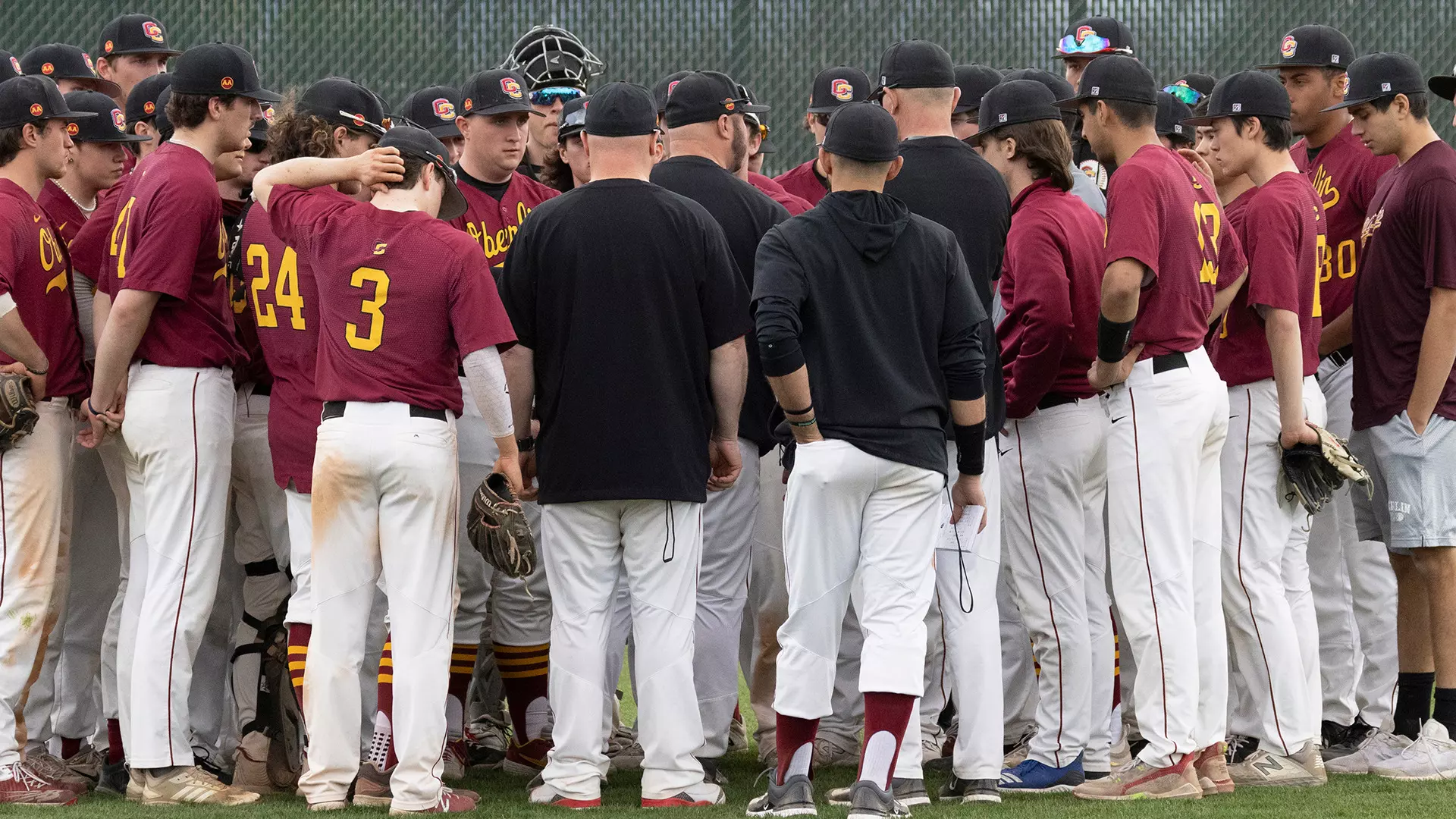 Baseball Team Huddle