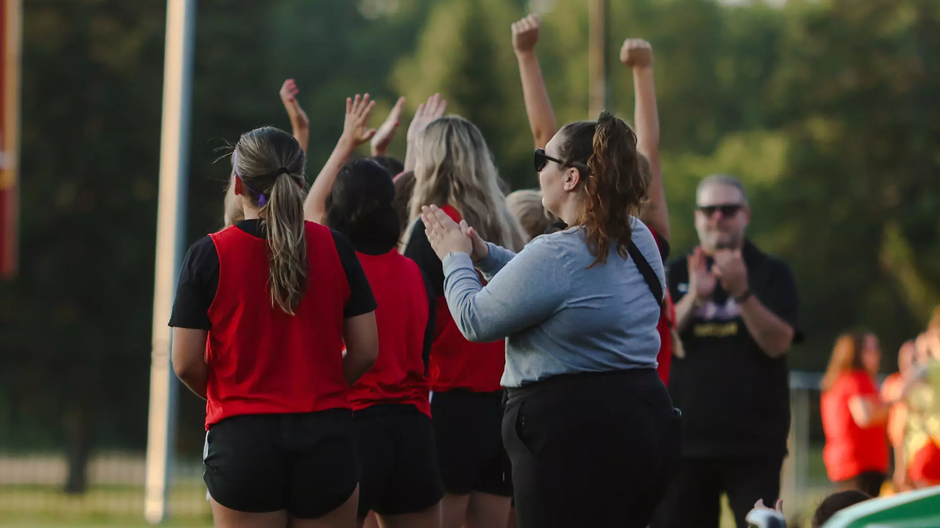 WSOC sidline