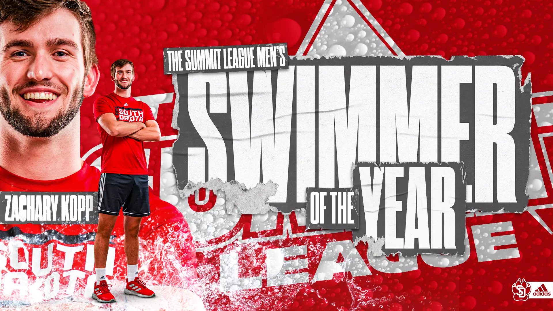 Zachary Kopp Summit Swimmer of Year 