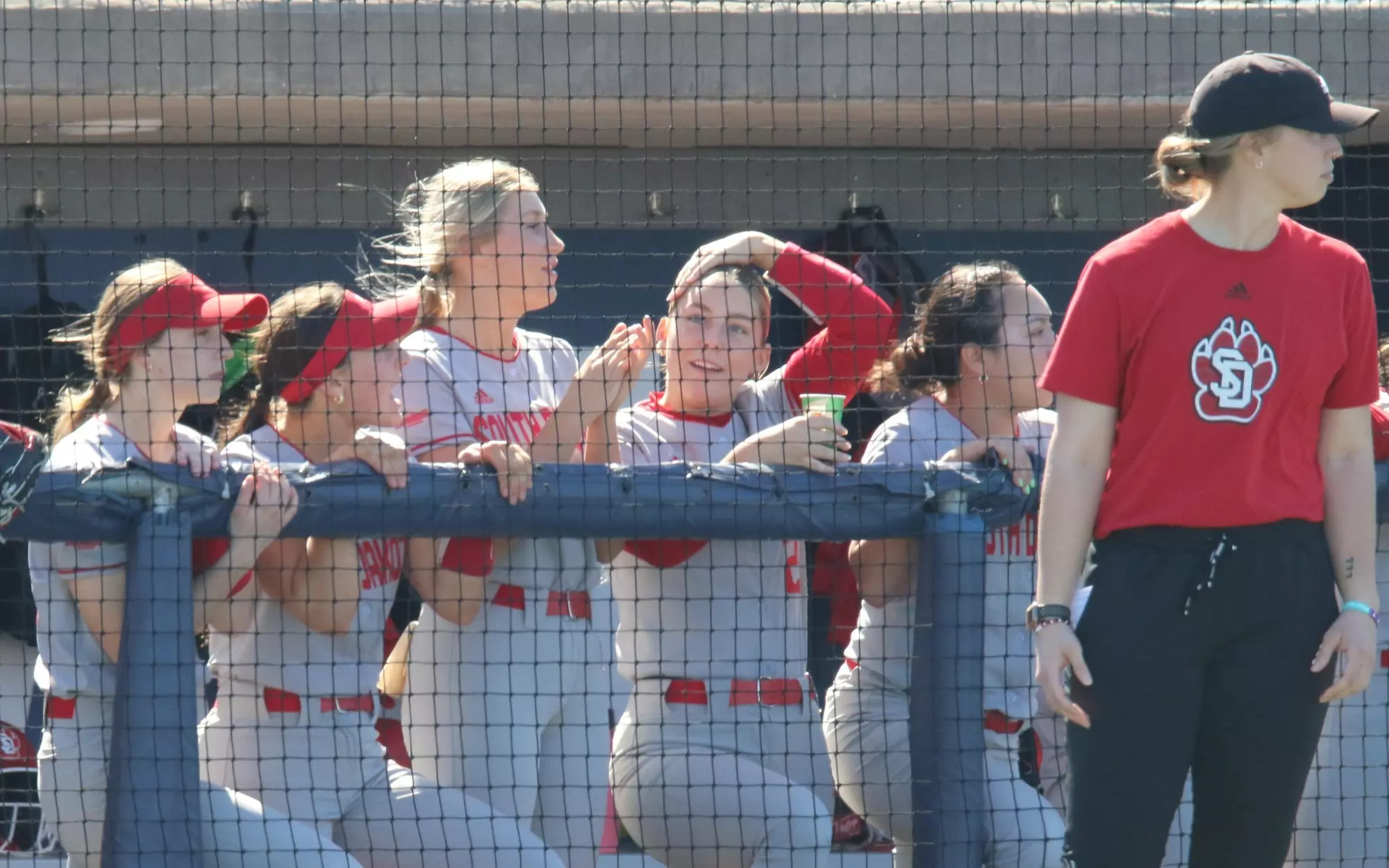 Softball dugout