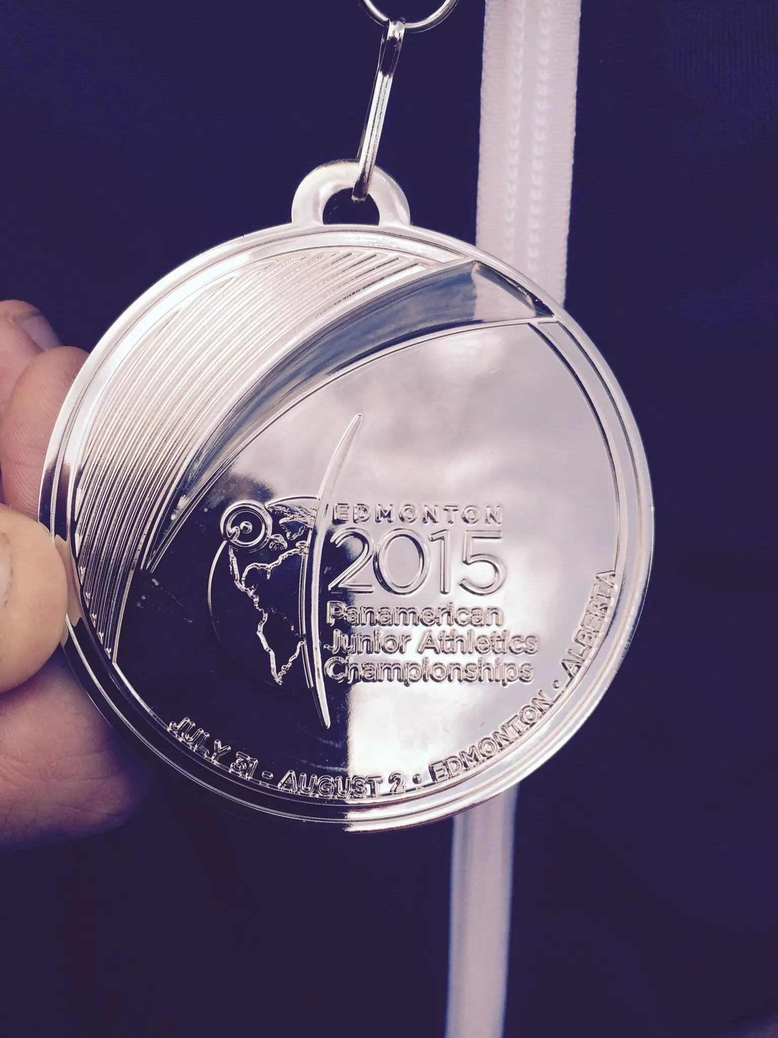 Pollard's silver medal