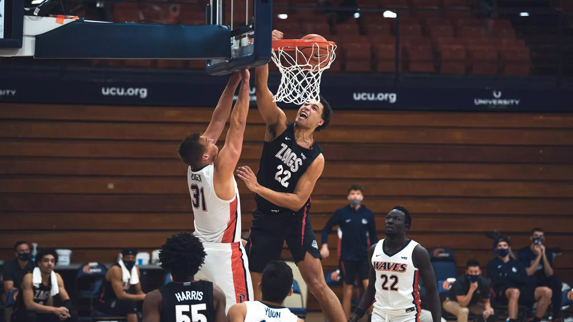 Watson Pepperdine dunk