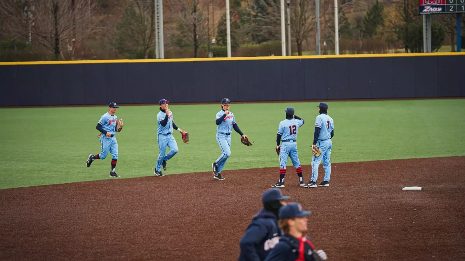 gonzaga high fives lmu 2024