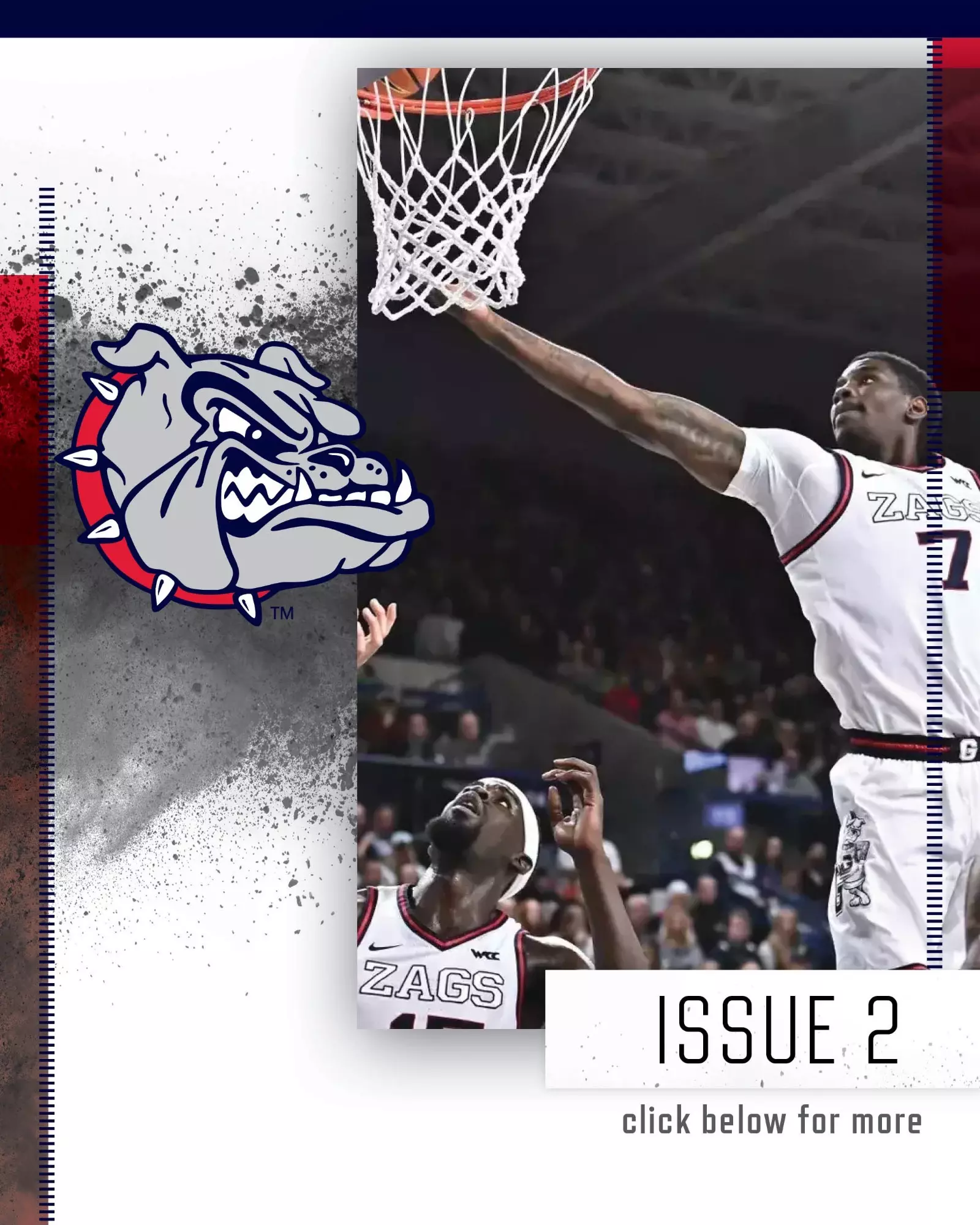 Gonzaga Bulldogs Men's Basketball Issue 2