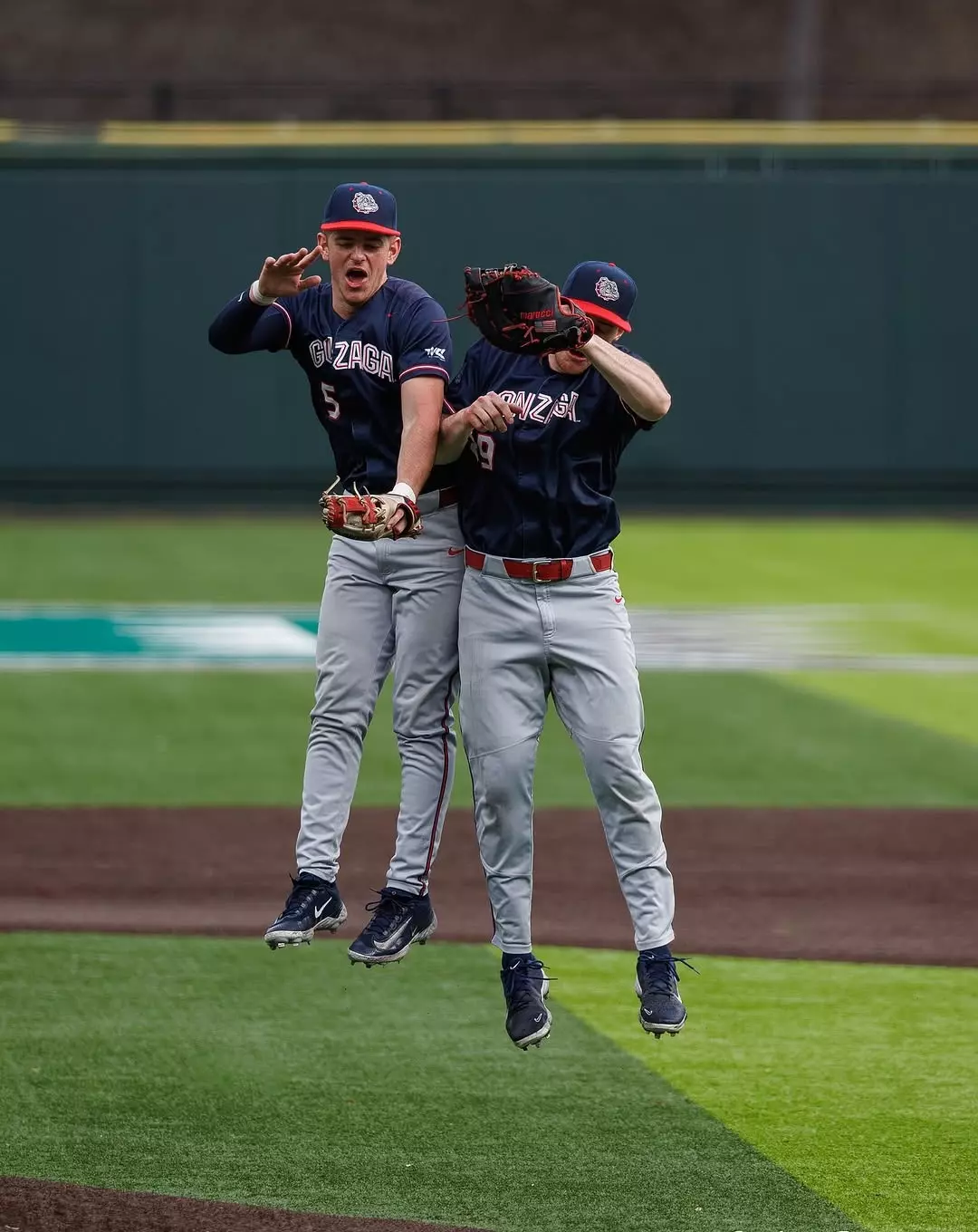 Baseball Win Celebration