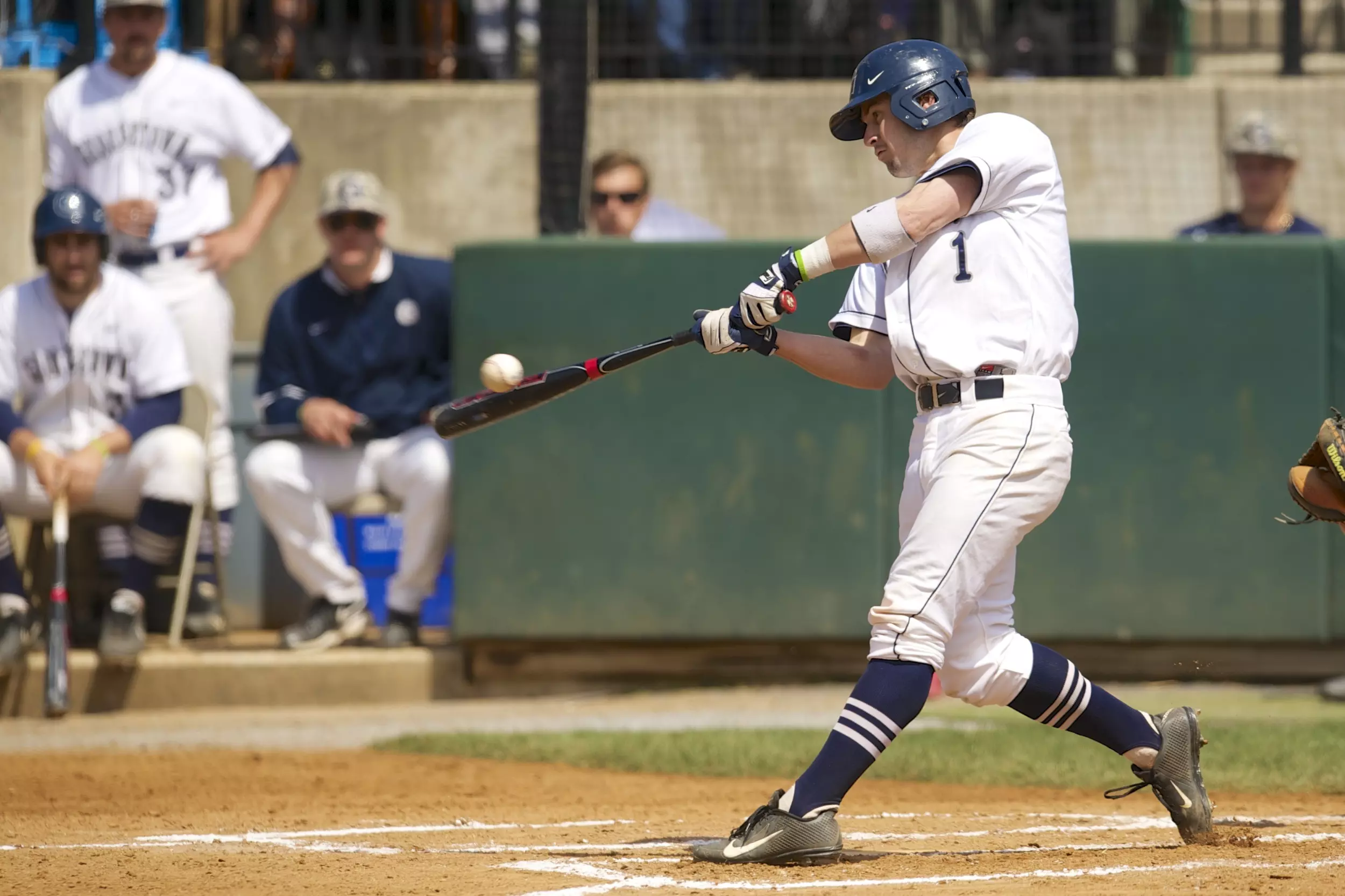 Ryan Busch raised his season average 40 points last week to .327.