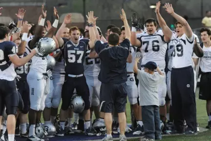 Georgetown adds 32 to football family.