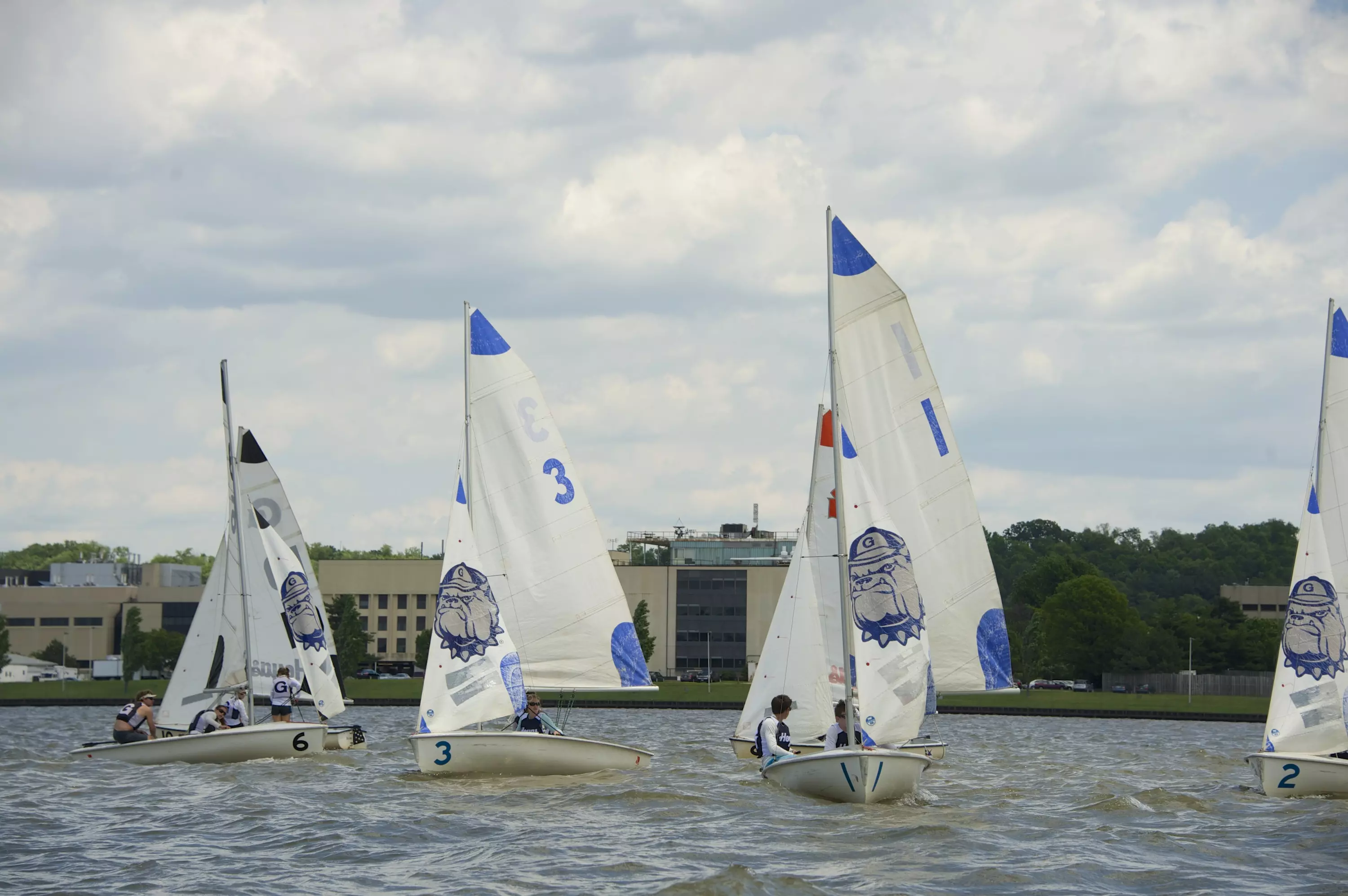 Georgetown sailing finishes fifth at APS Team Race National Championships.