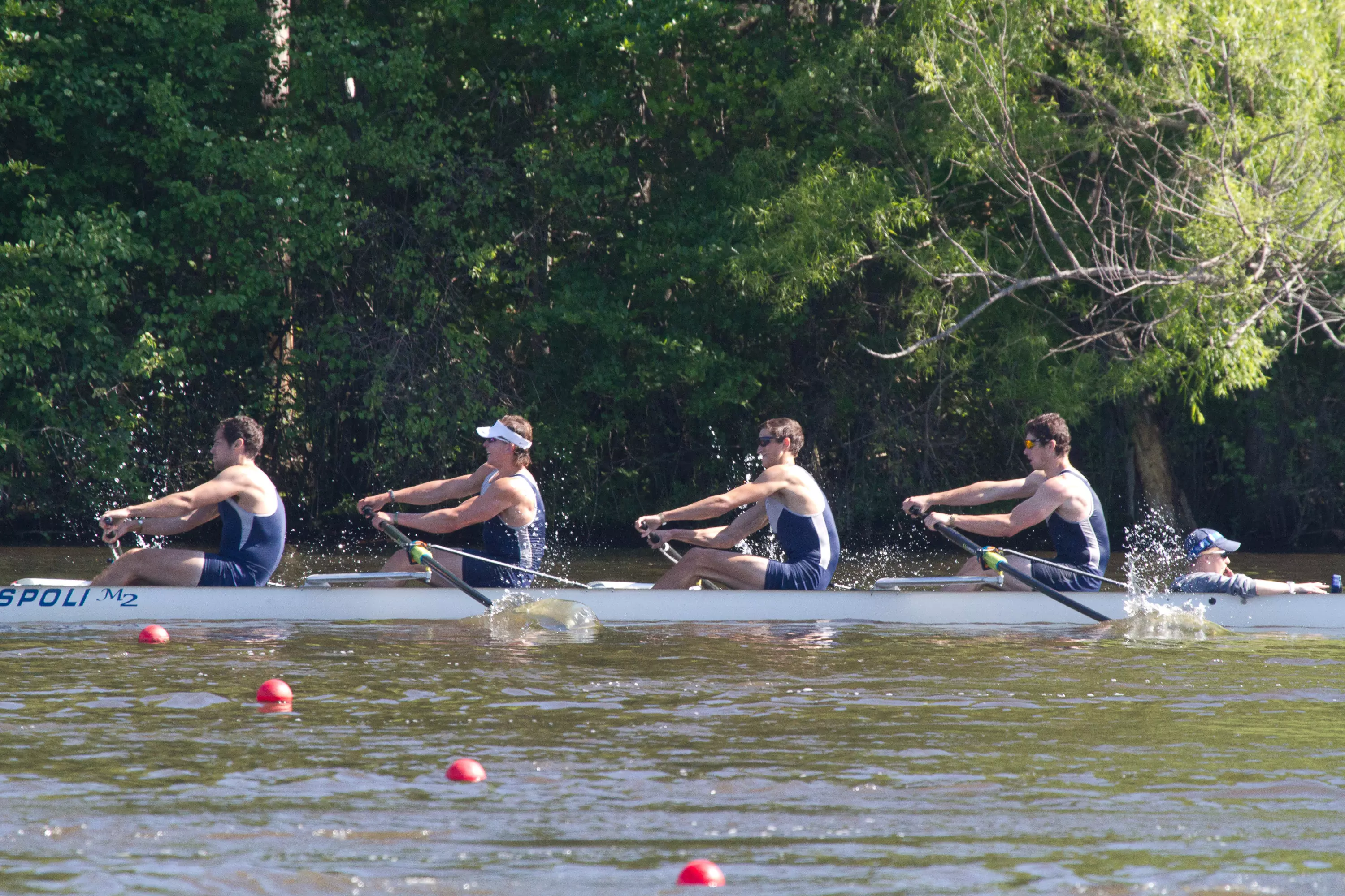 GU's heavyweight varsity four finished fifth overall