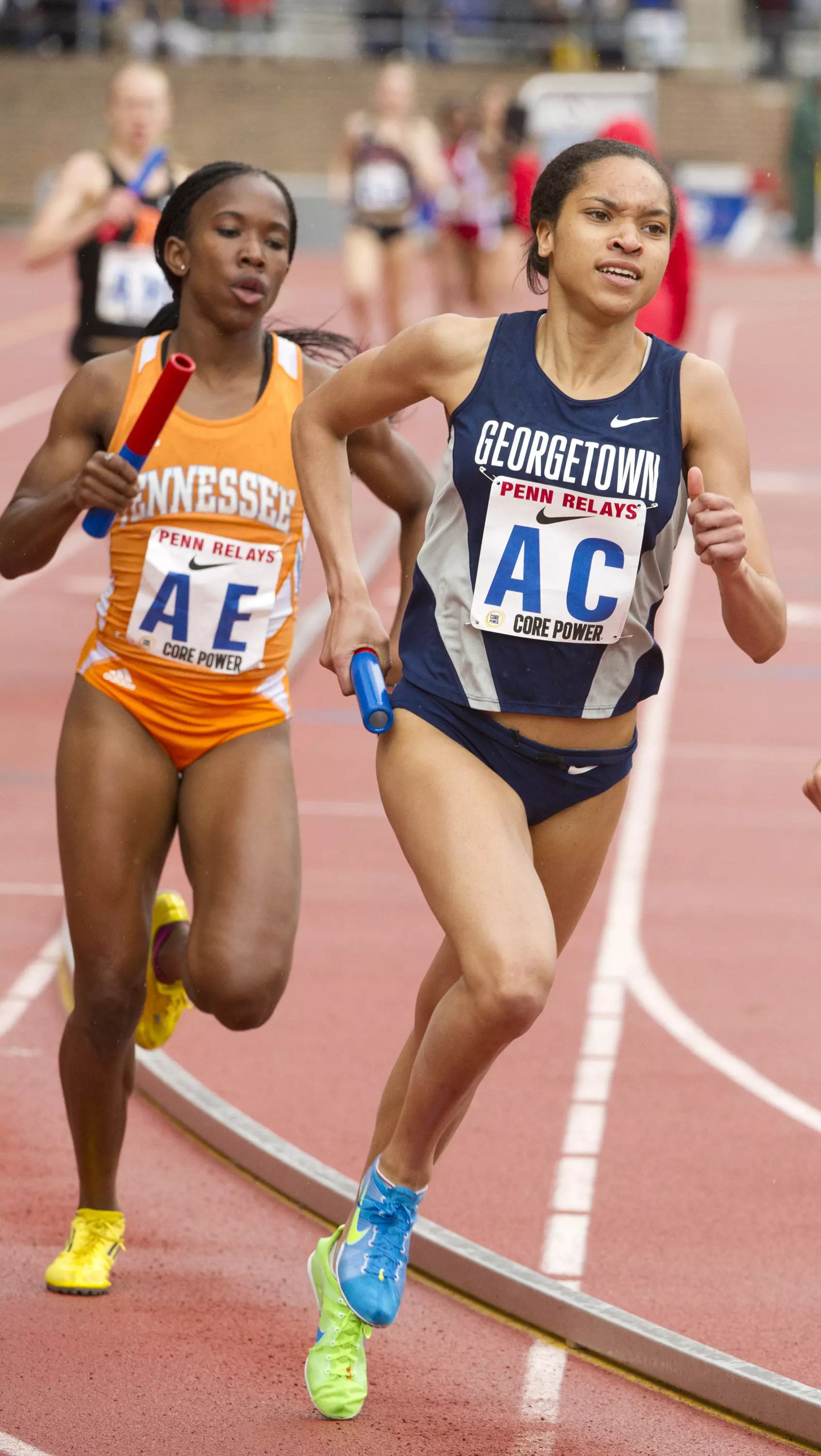 Sabrina Southerland (pictured) and Jonathan Green qualify for the 2014 IAAF World Championships