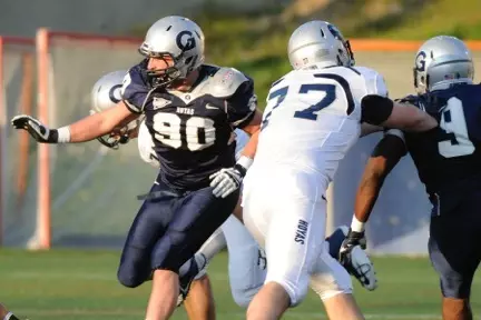 The Hoyas upperclassmen set the example for the 32 incoming freshmen.