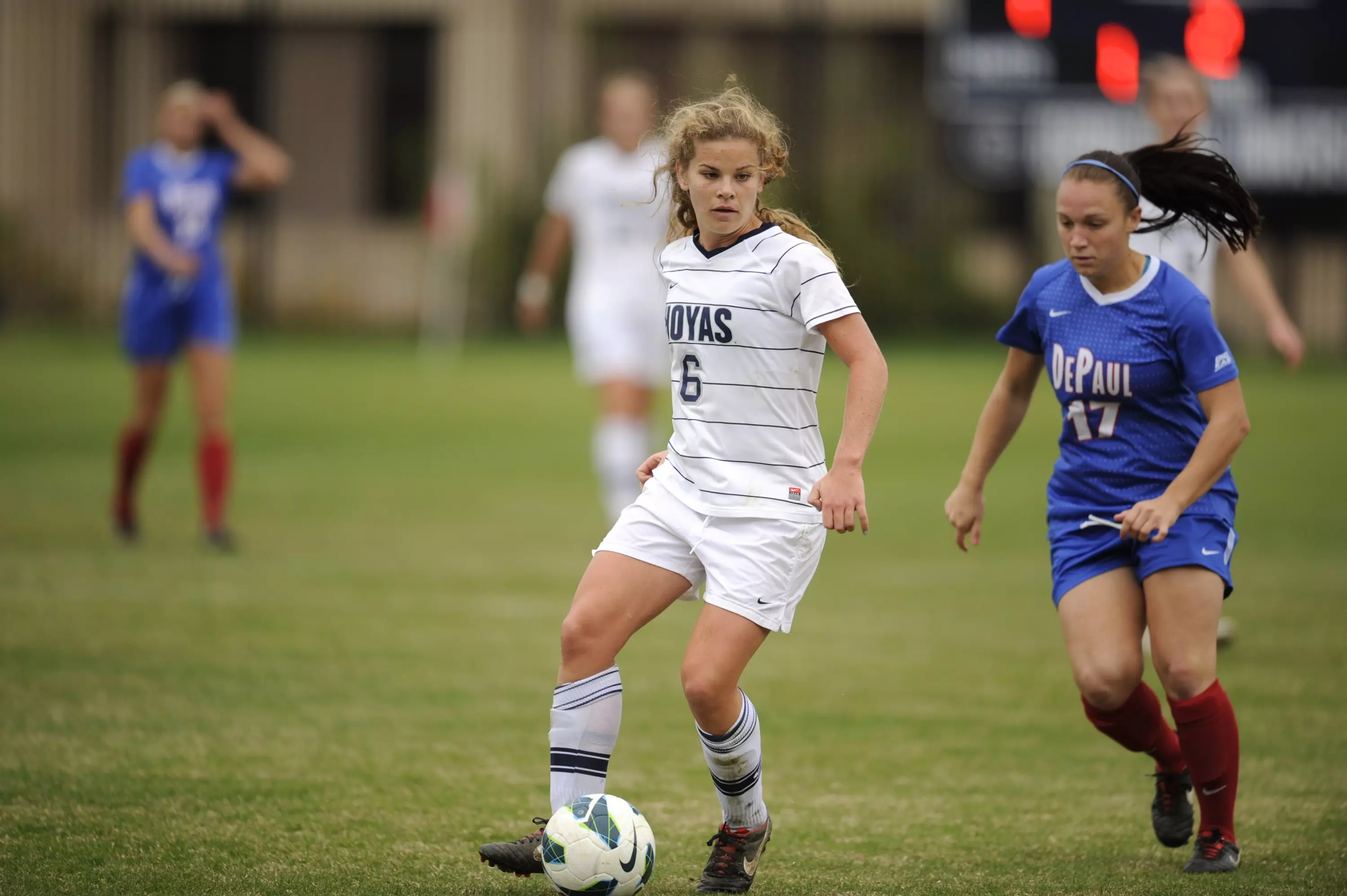 The Georgetown University women's soccer team was ranked No. 20 in the country in the preseason poll from the National Soccer Coaches Association of America (NSCAA).