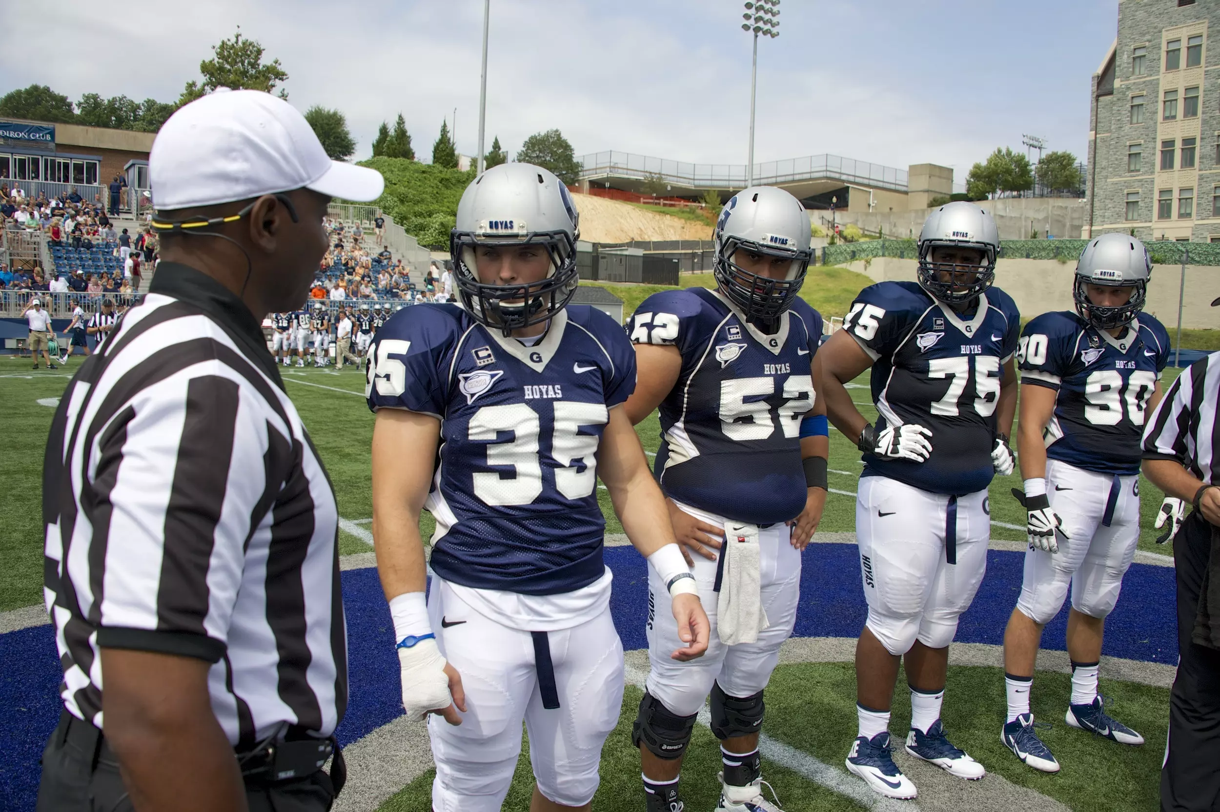 The Hoyas will take on the Flyers for the first time on Saturday.