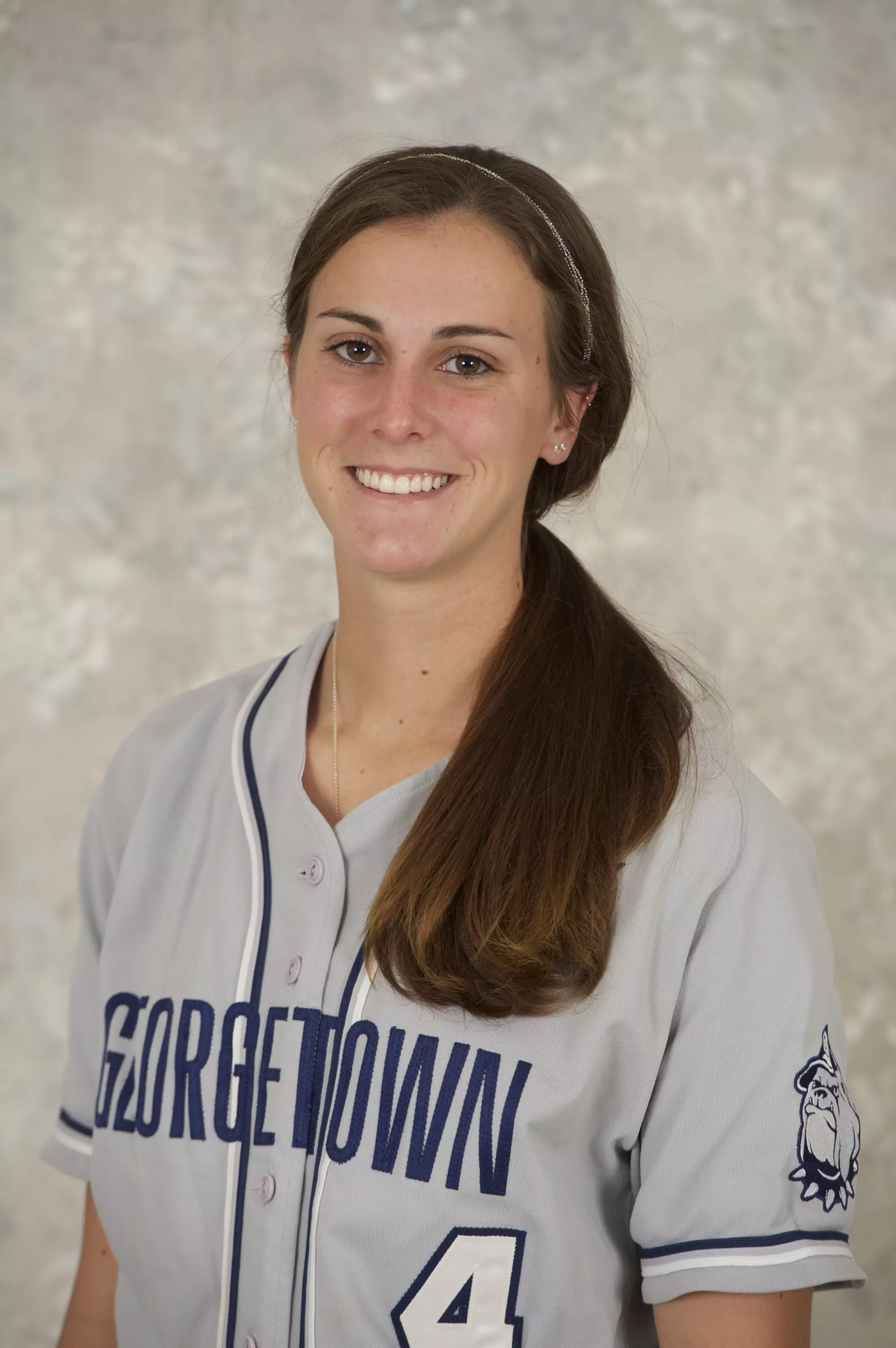<b> Grace Appelbe scored a home run for the Hoyas in their loss to IUPUI, the third home run for the Blue and Gray in four games.</b>