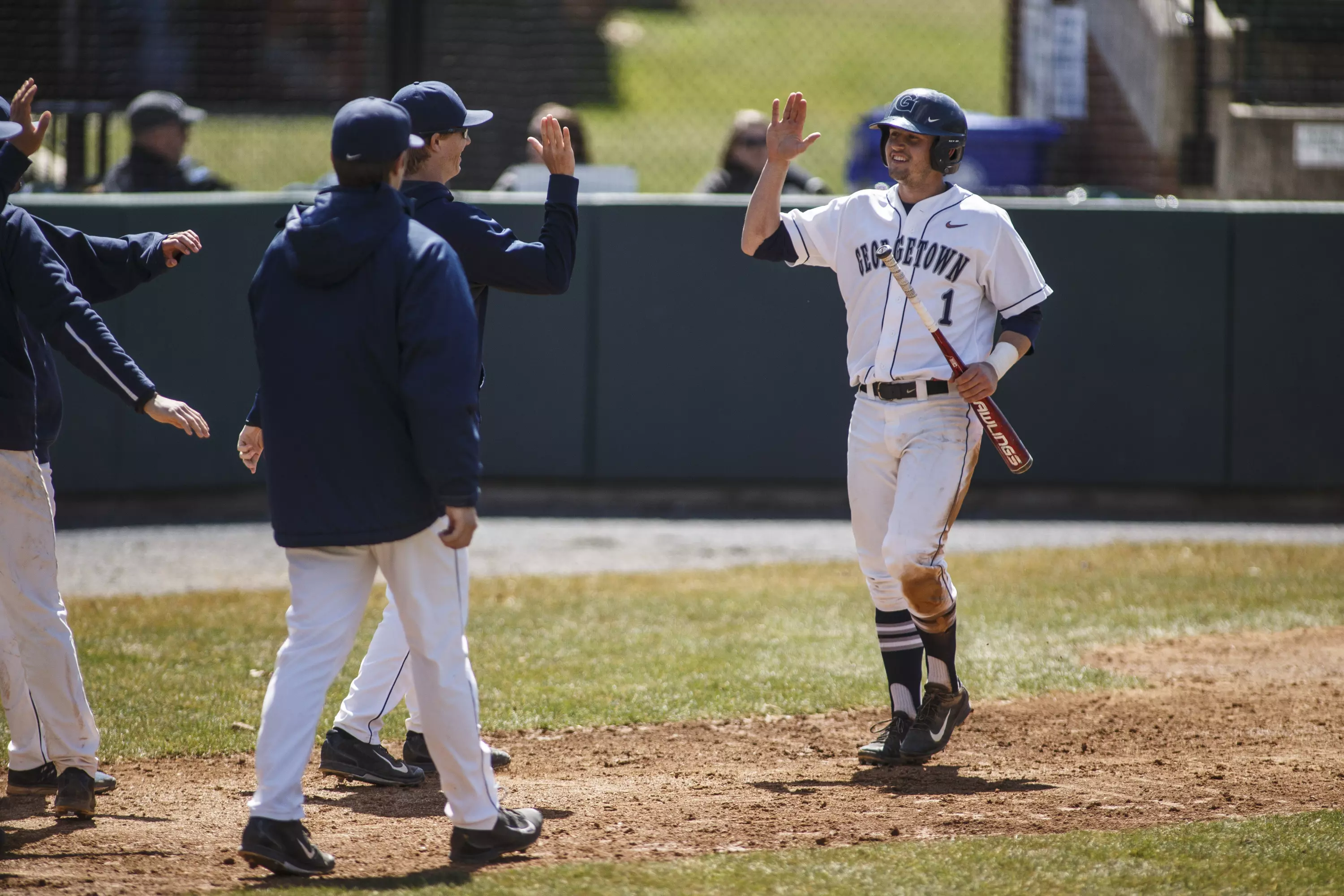 Ryan Busch and Nick Collins each had three hits and a home run.
