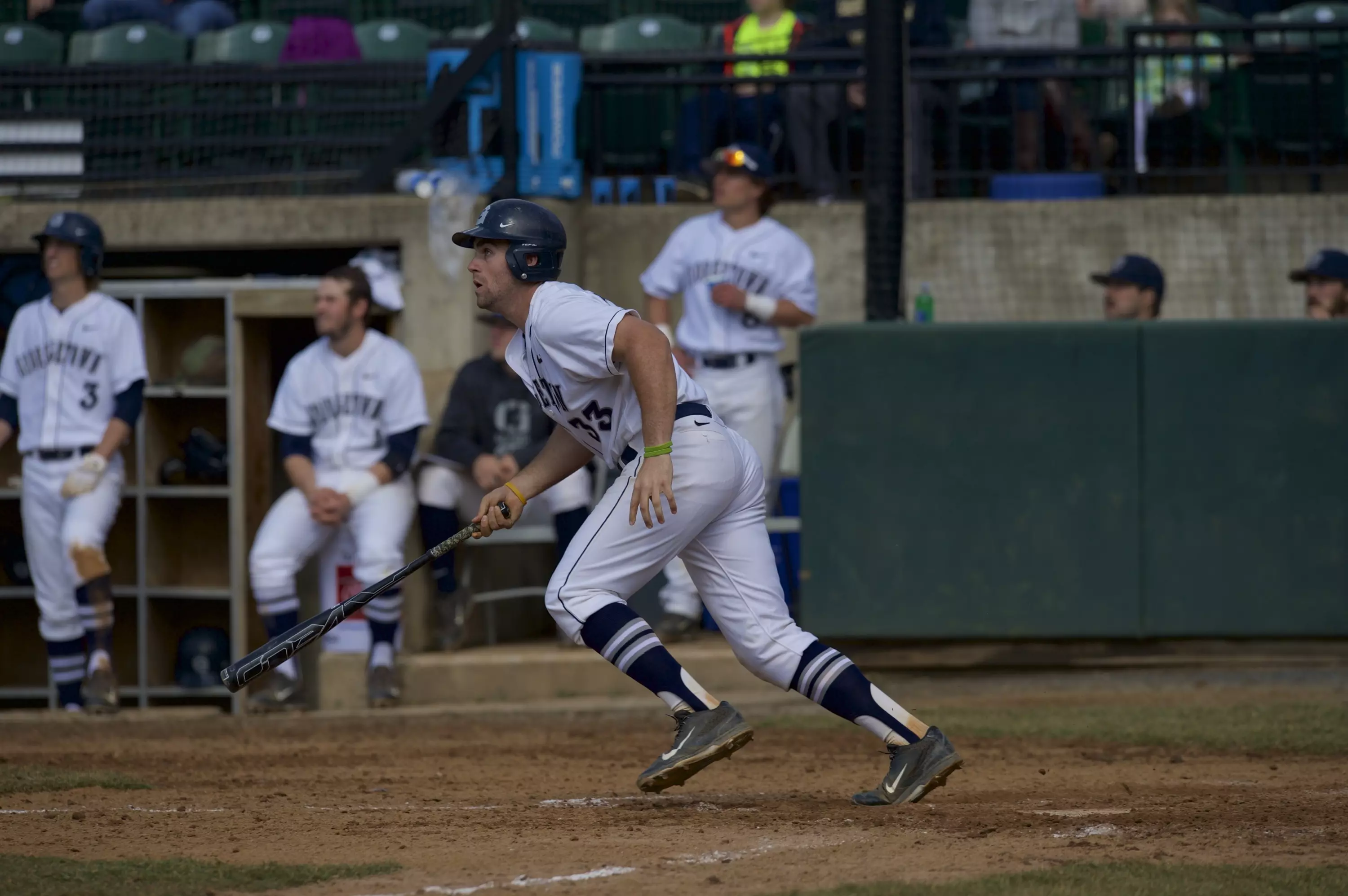 Nick Collins recorded his 100th-career RBI in the win.