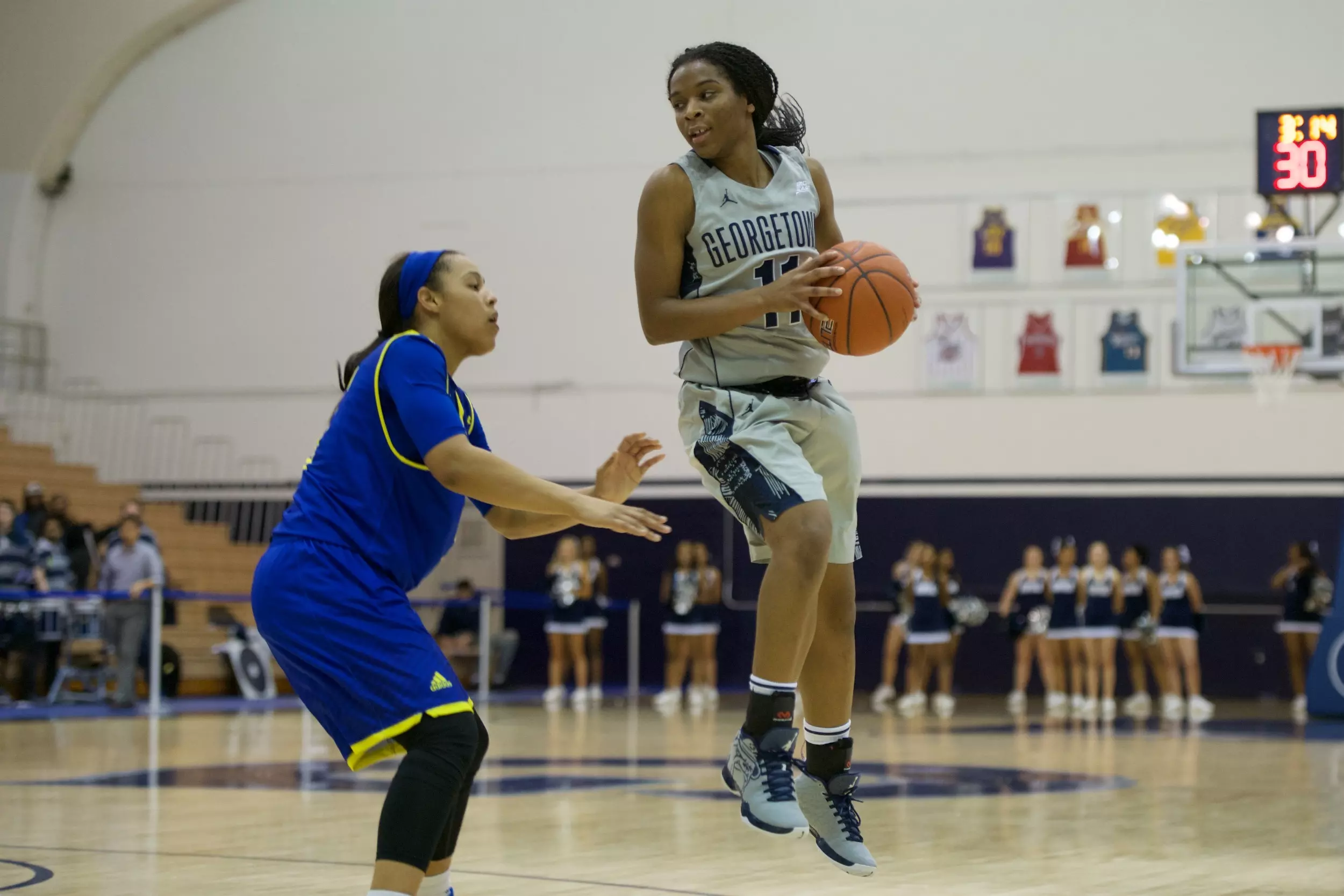 White averaged 16.7 points, 6.0 rebounds, 4.3 assists and 2.0 steals in three BIG EAST contests