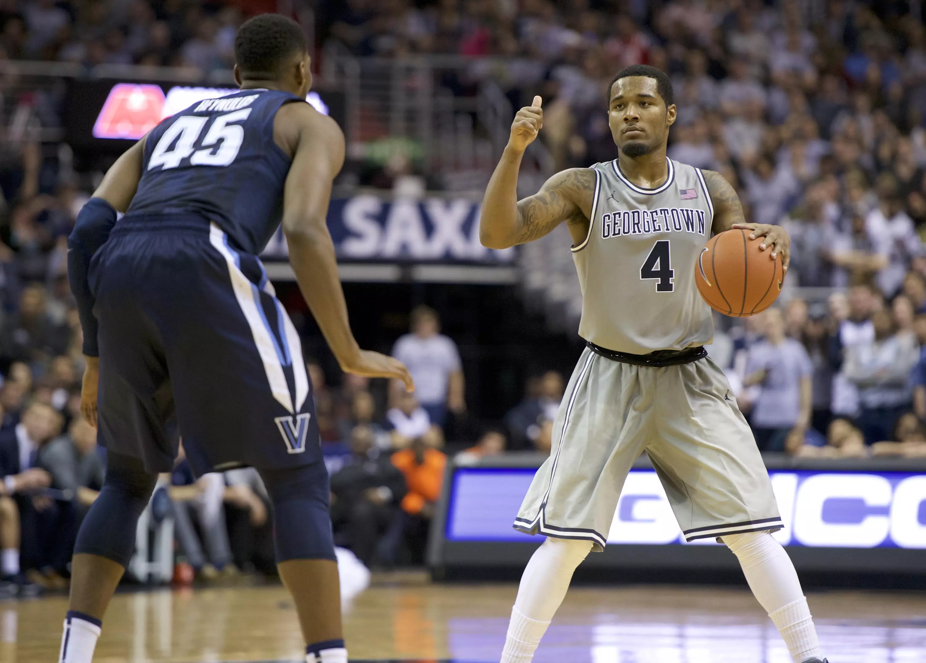 Georgetown University senior men&#8217;s basketball player D&#8217;Vauntes Smith-Rivera earned All-BIG EAST honors for the fourth-straight year.