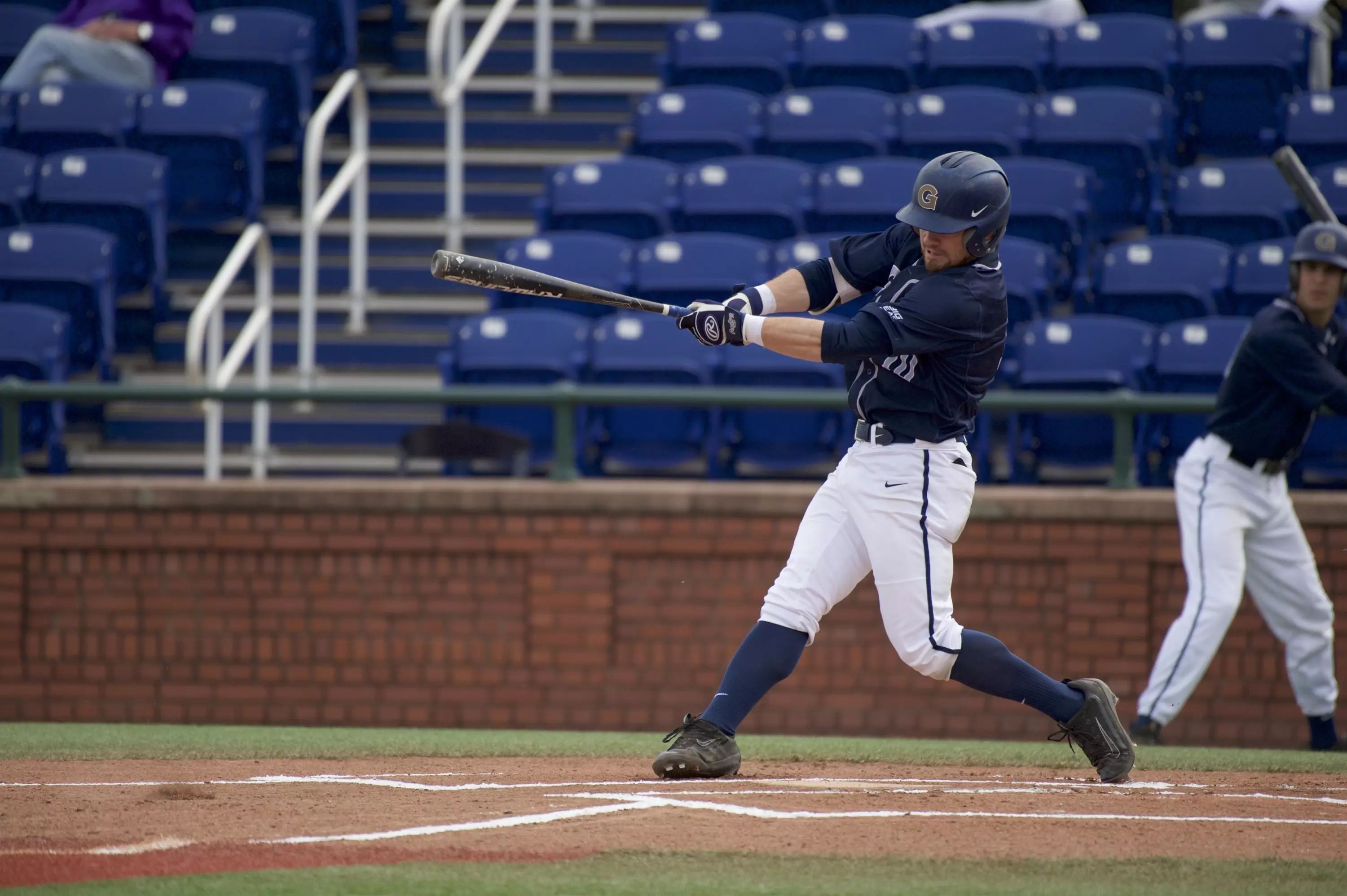 Jake Bernstein paced the Georgetown offense with four hits and a stolen base on Wednesday.