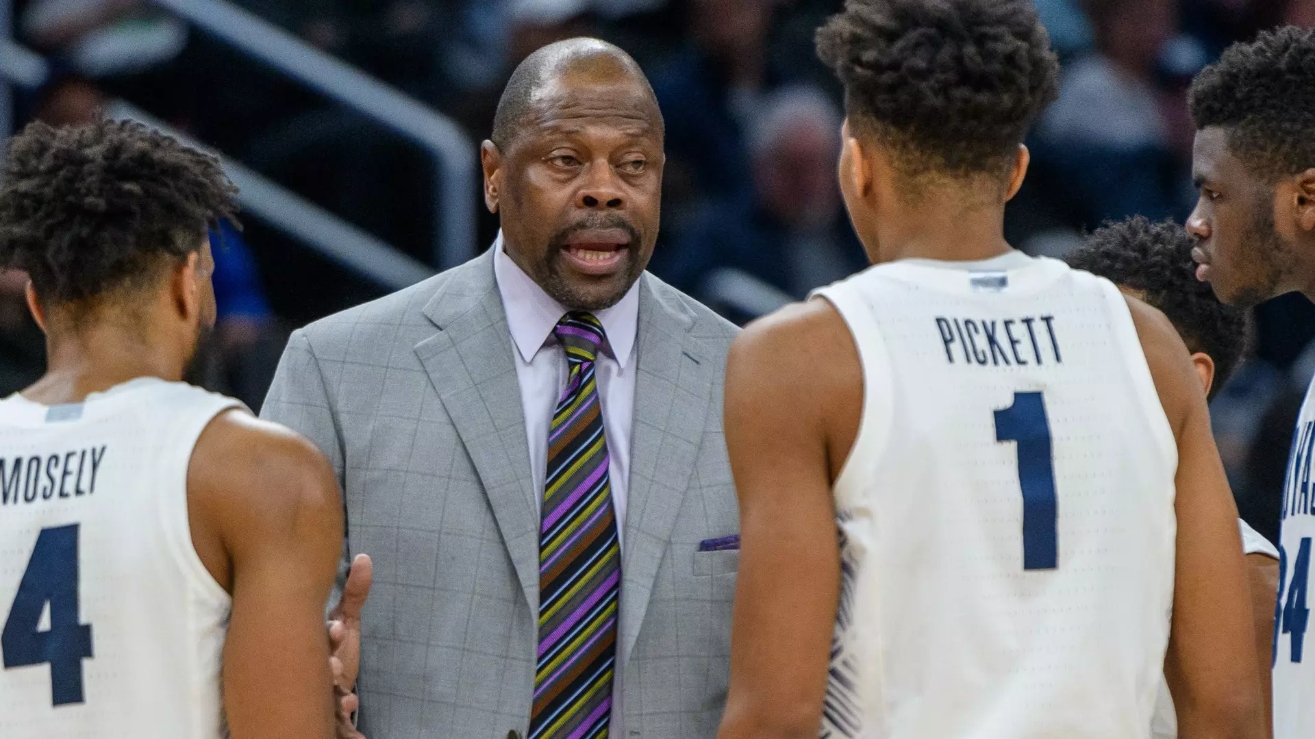 MenÕs Basketball vs XavierPatrick Ewing