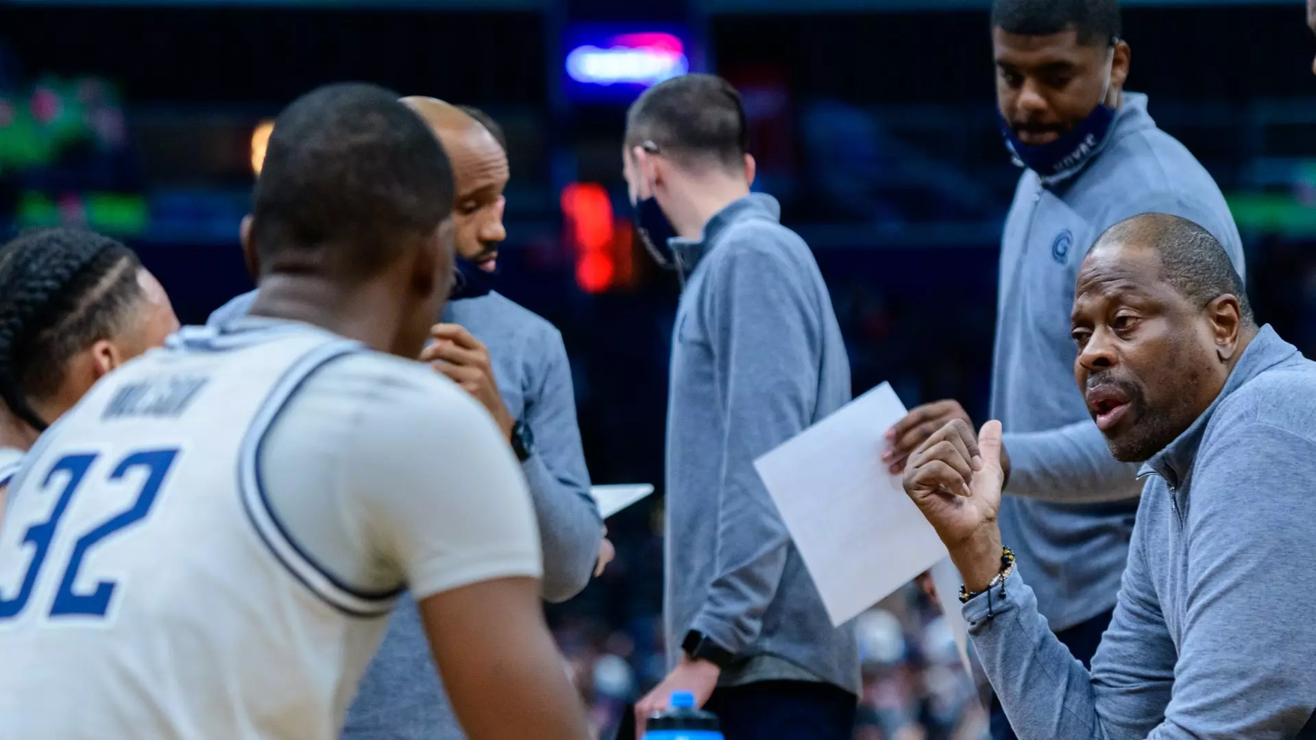 Mens Basketball vs Siena - Coach Ewing Timeout