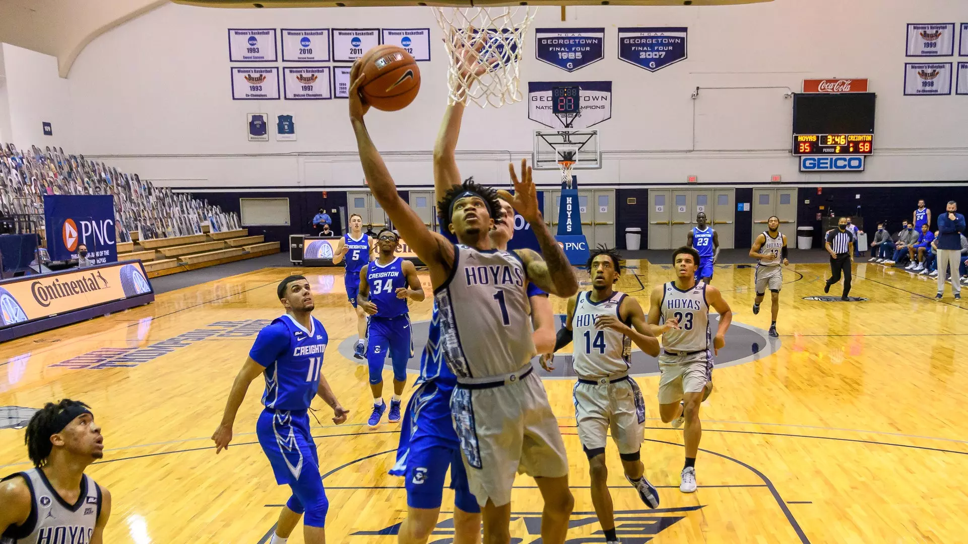 Jamorko Pickett - MBB vs No. 19 Creighton