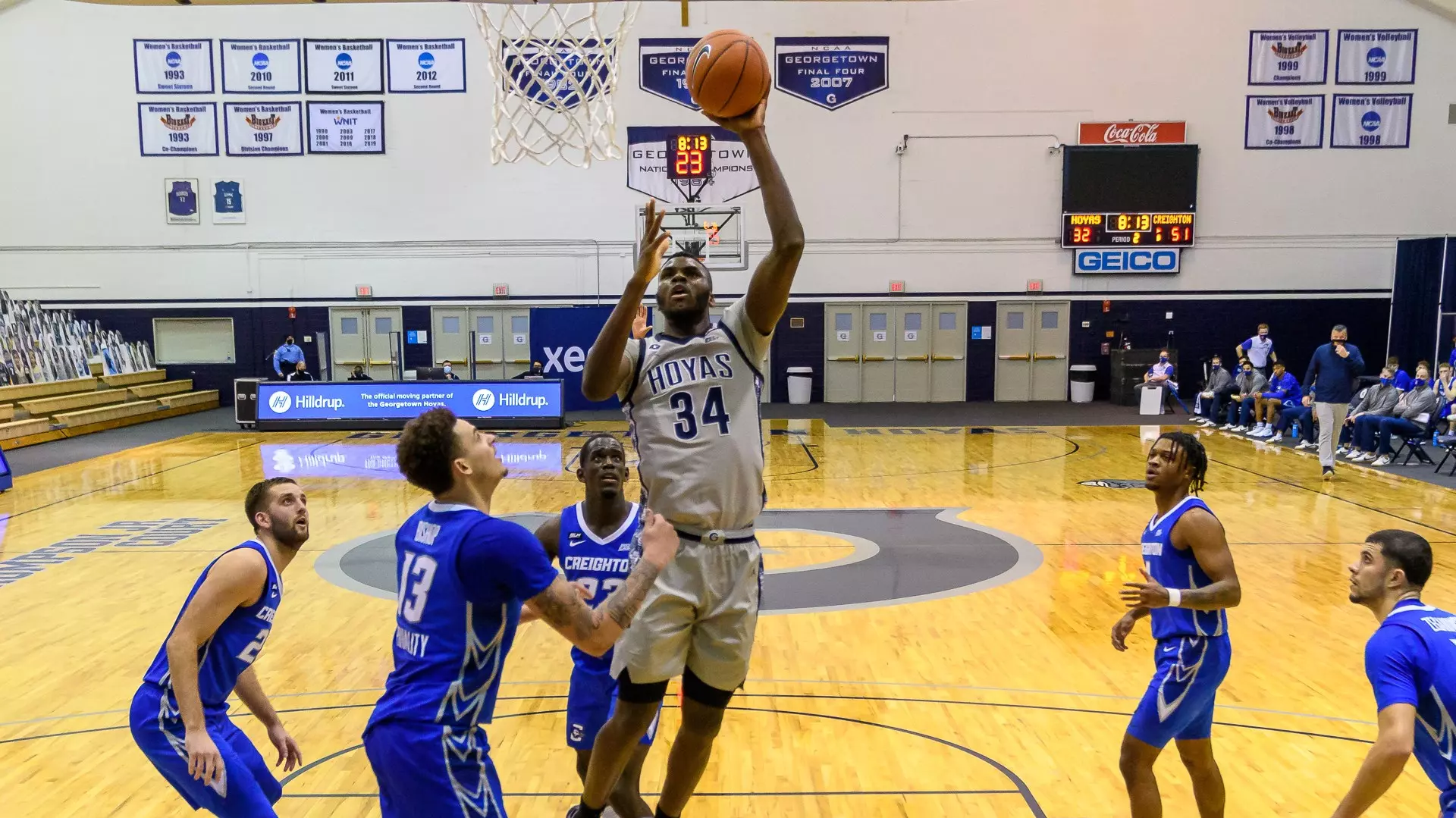 Men's Basketball vs Creighton - Qudus Wahab