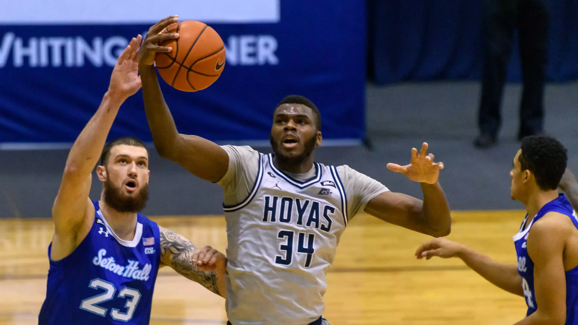 Qudus Wahab - MBB vs. Seton Hall