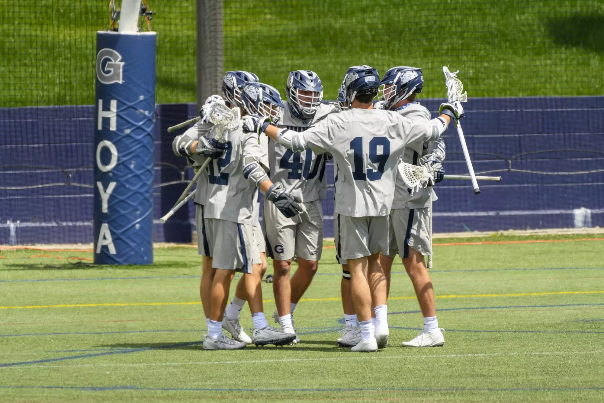 Men's Lacrosse Celebration