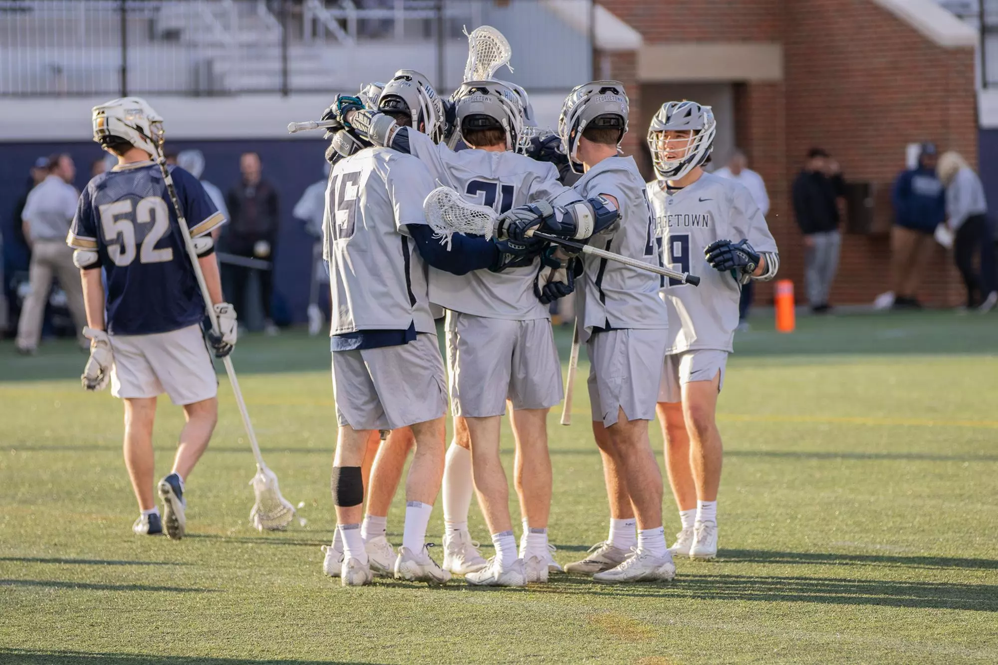 Men's Lacrosse Celebration