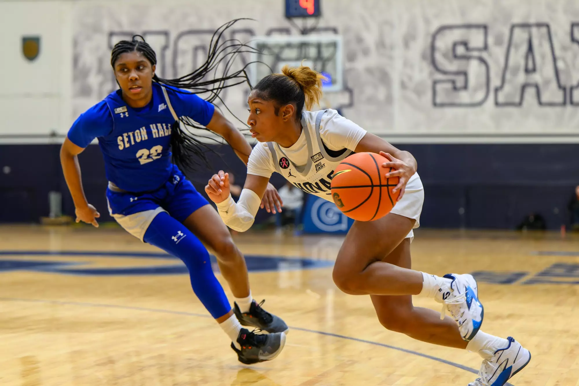 WomenÕs Basketball vs Seton Hall