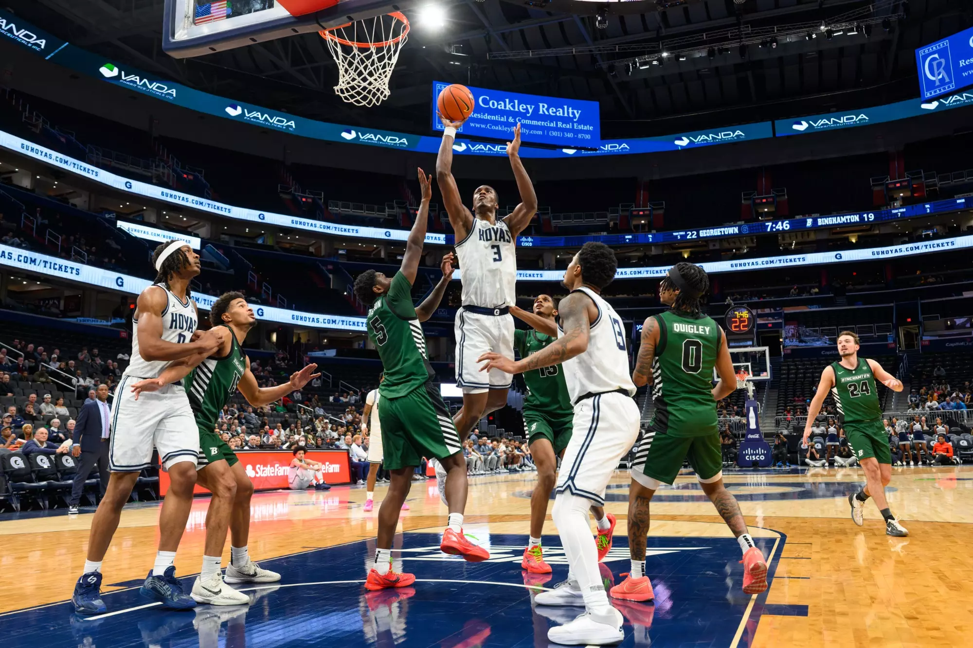 Men's Basketball vs Binghamton