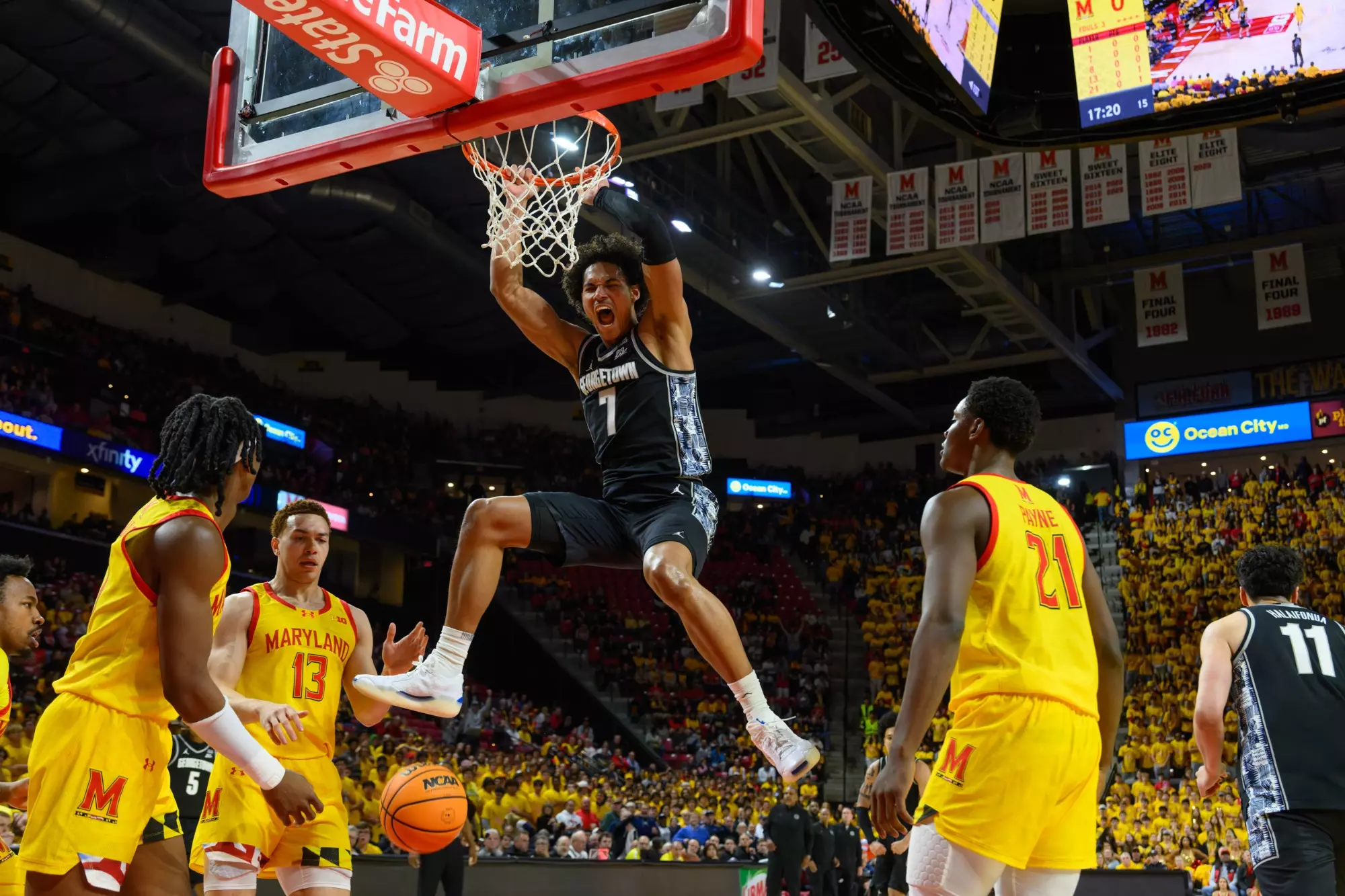 Men's Basketball vs Maryland