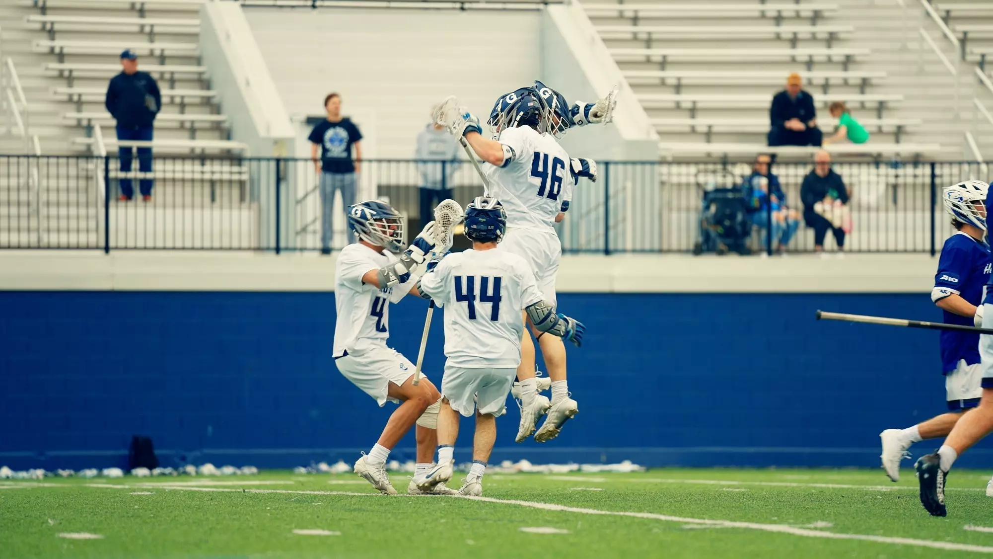 Men's Lacrosse Celebration