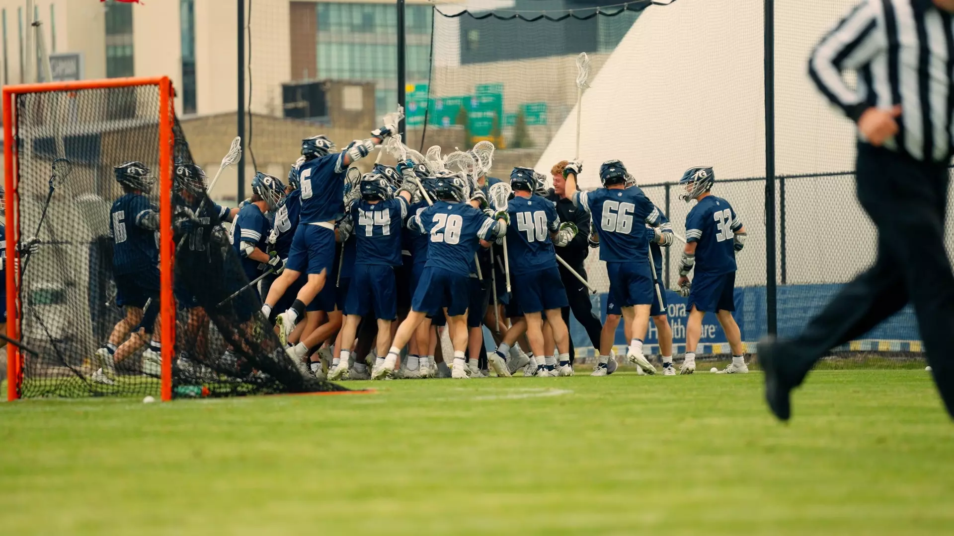 Men's Lacrosse Celebration
