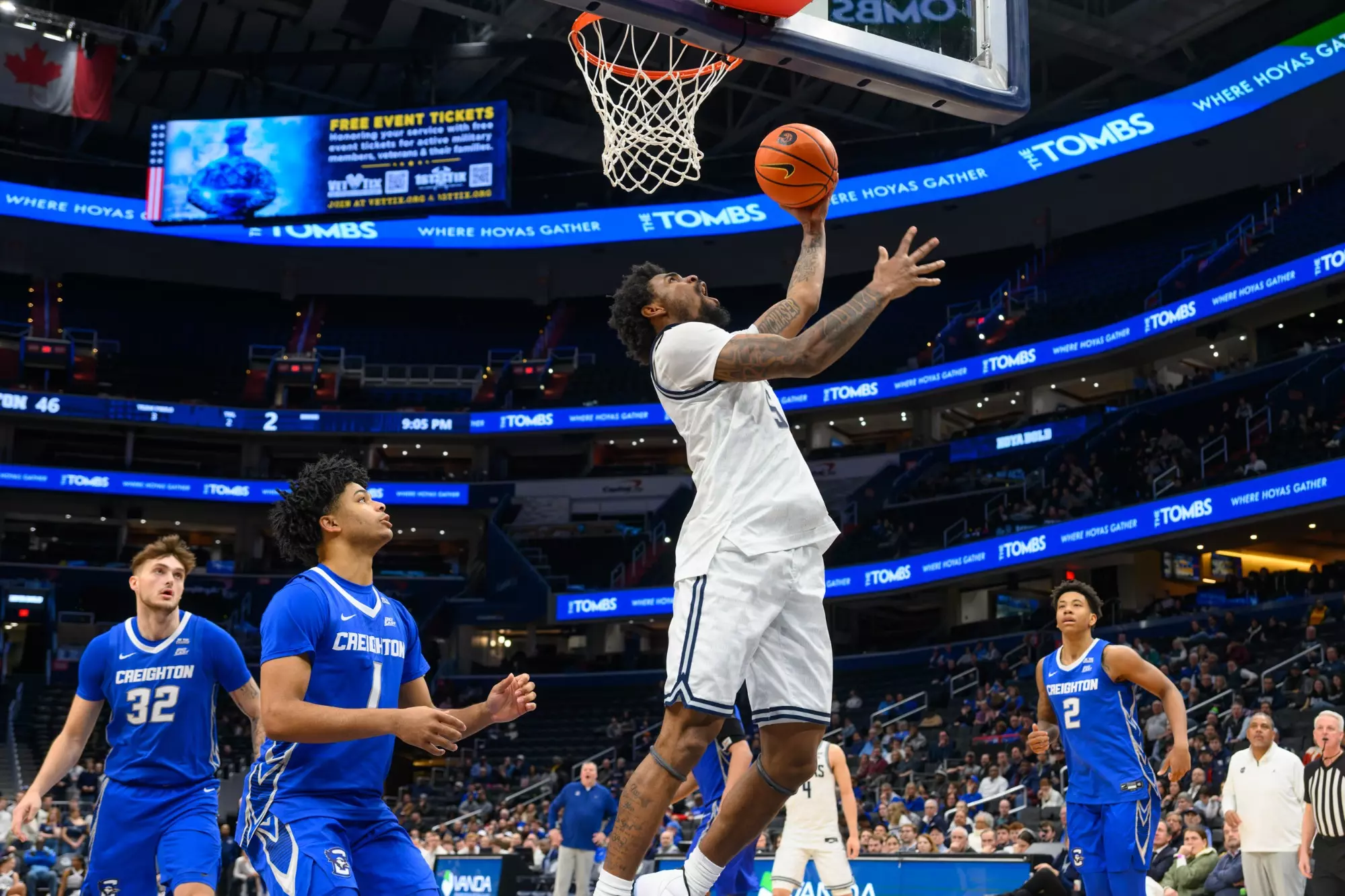 Men's Basketball vs Creighton