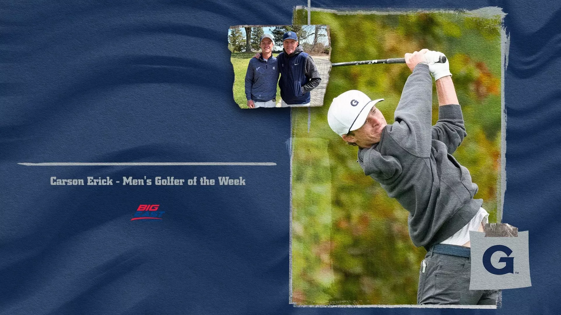 Carson Erick BE Men's Golfer of the Year