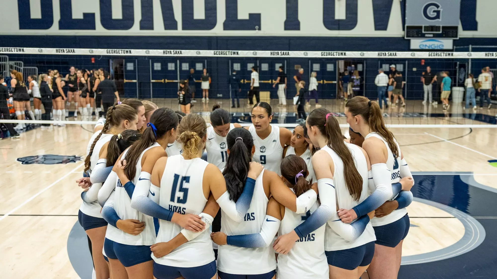 Georgetown volleyball vs Northwestern